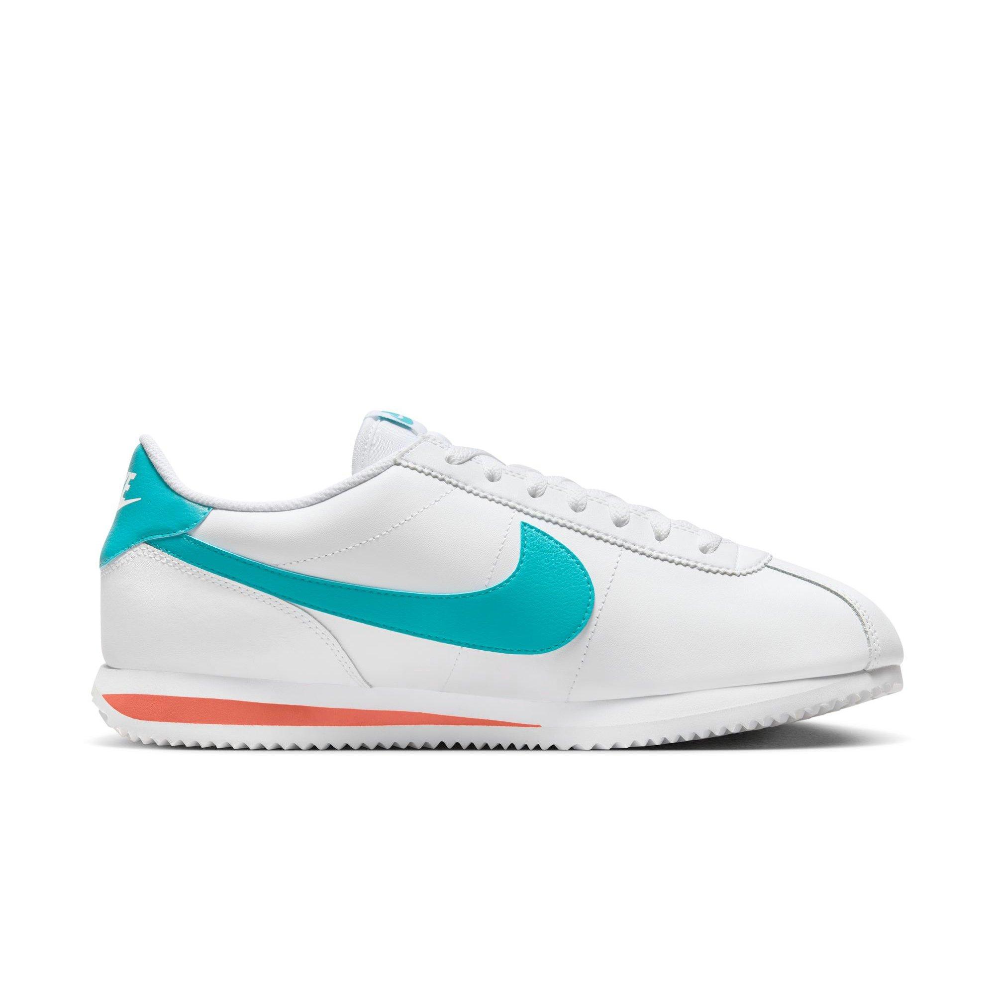 Nike cortez light 2024 blue and white