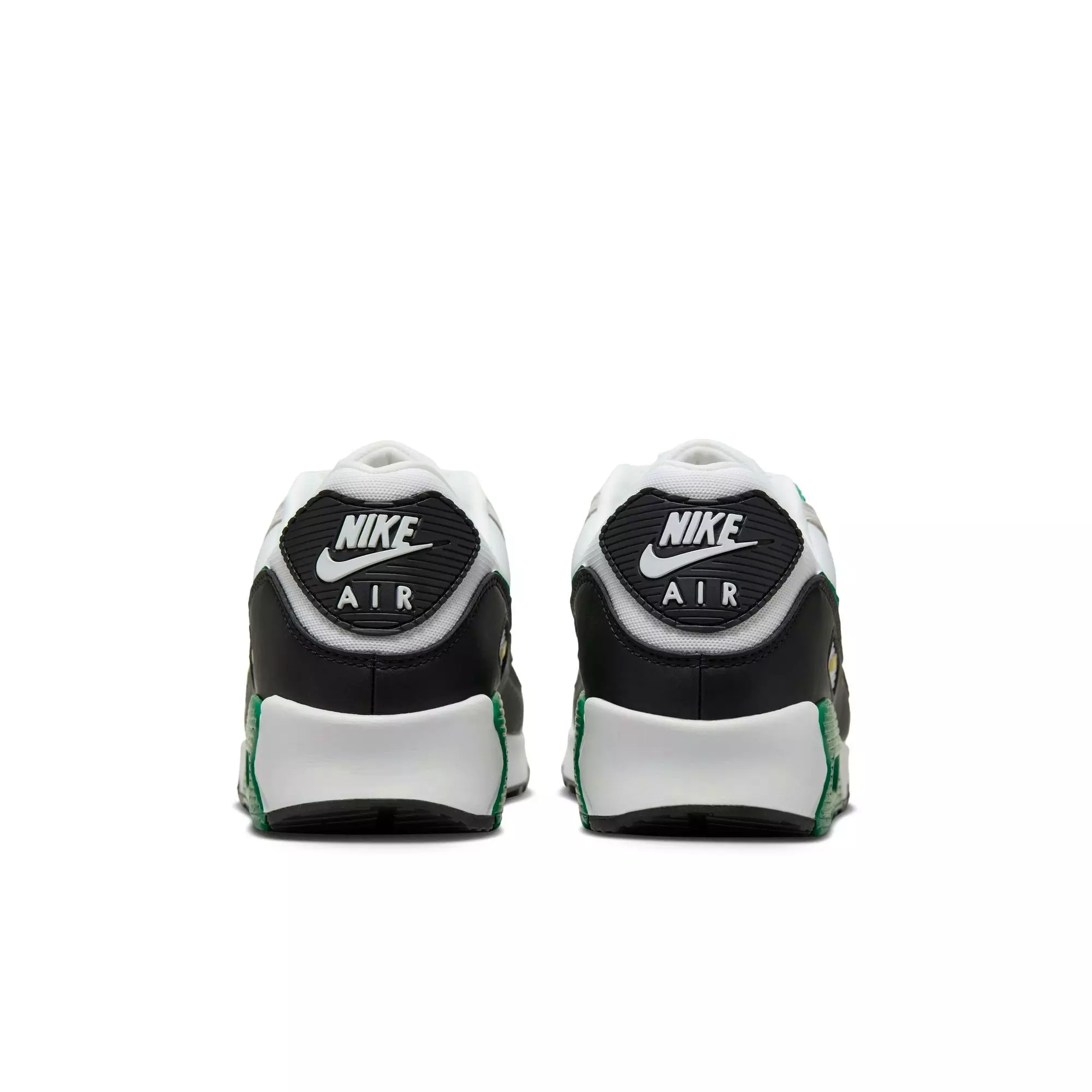 Nike Air Max 90 "White/Malachite/Black" Men's Shoe - WHITE/GREEN/GOLD