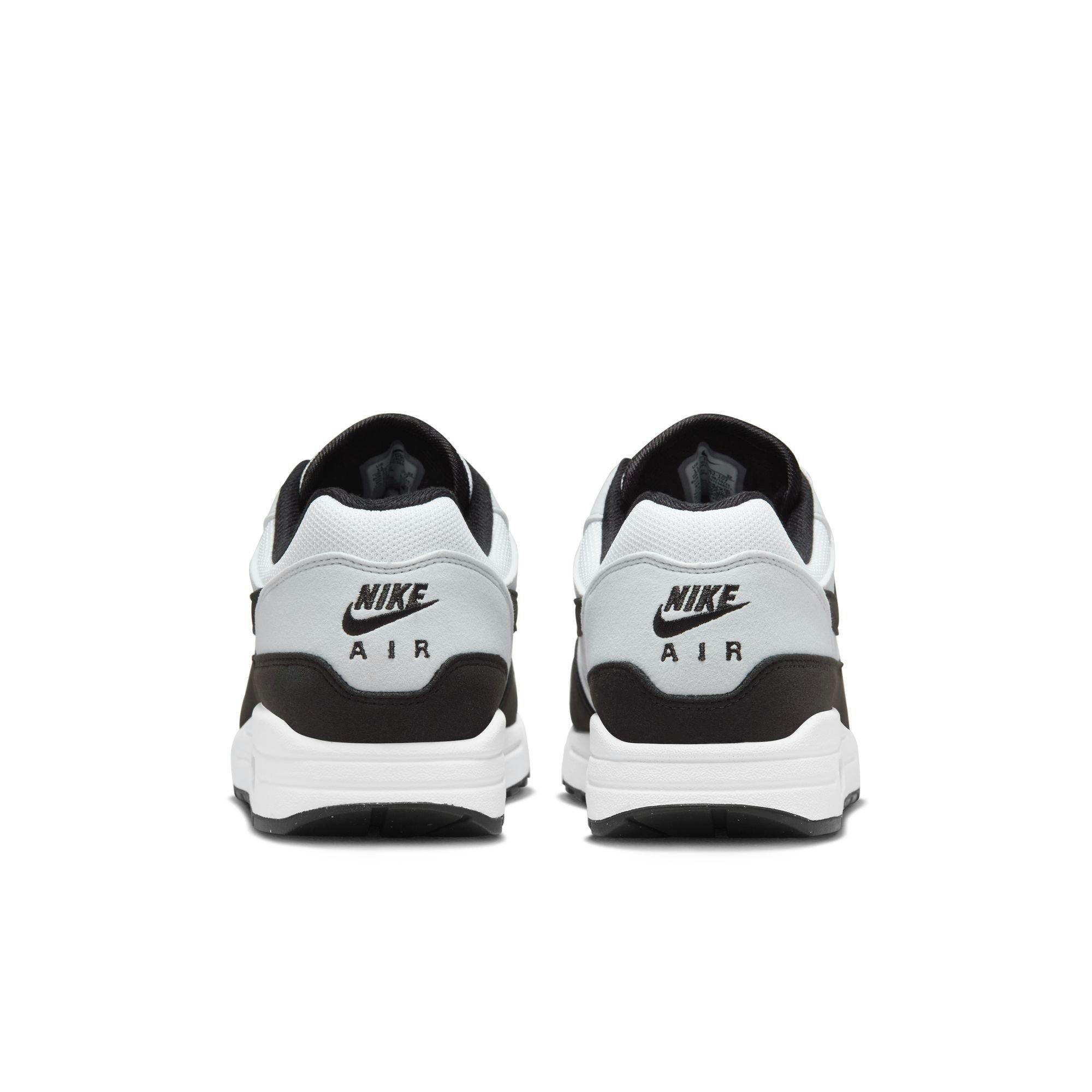 Nike Air Max 1 "White/Black/Pure Platinum" Men's Shoe - WHITE/BLACK/SILVER Thumbnail View 6