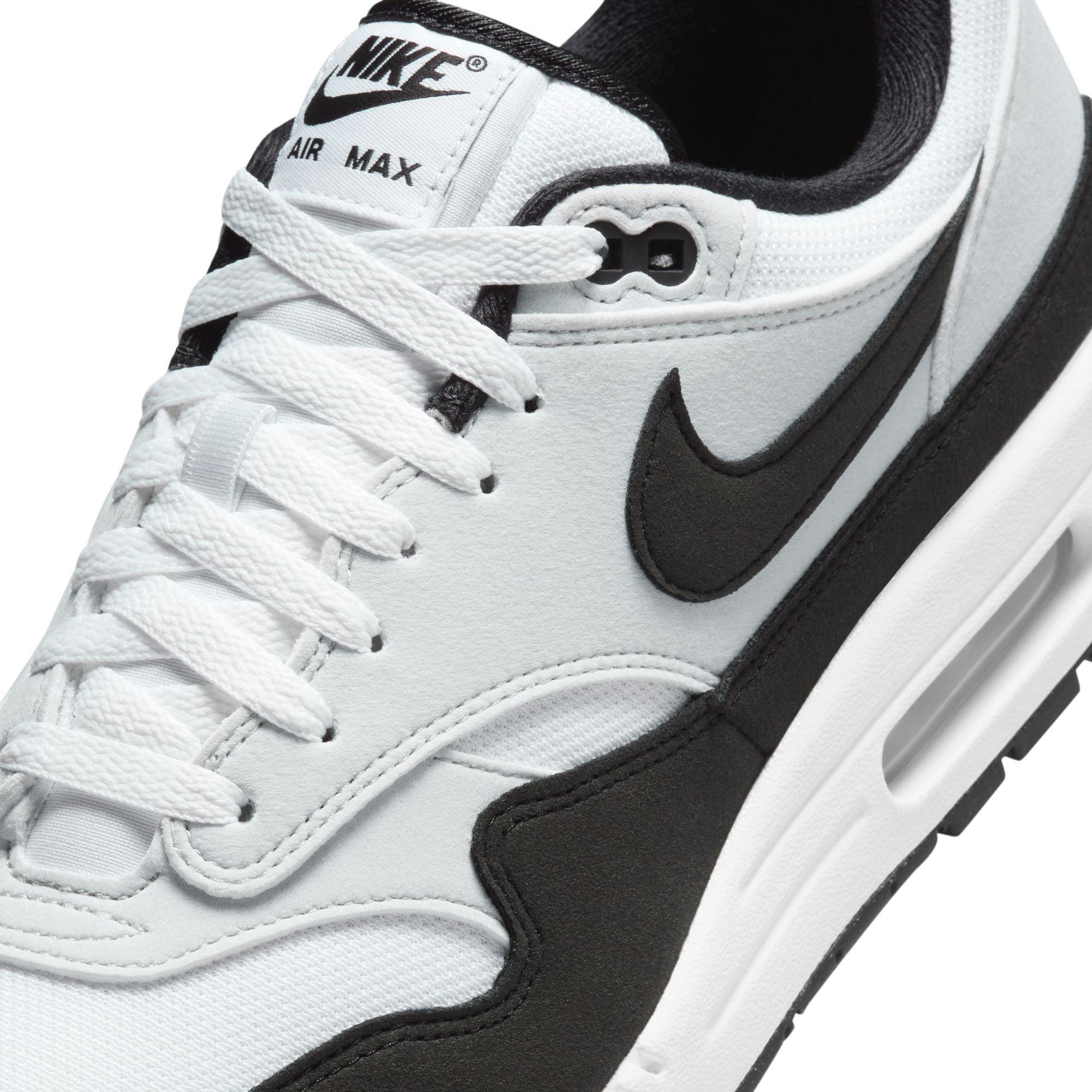 Nike Air Max 1 "White/Black/Pure Platinum" Men's Shoe - WHITE/BLACK/SILVER Thumbnail View 9
