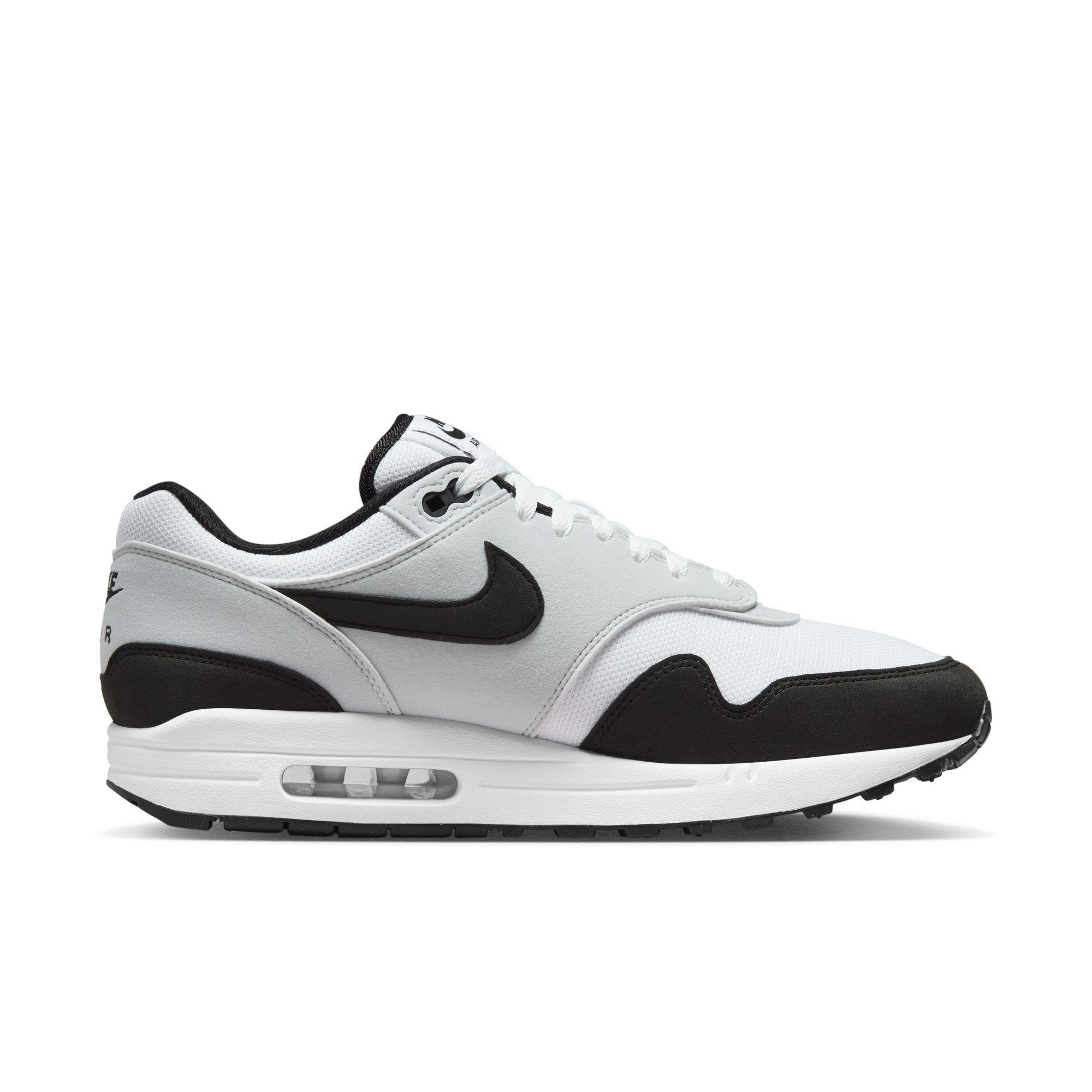 Nike Air Max 1 "White/Black/Pure Platinum" Men's Shoe - WHITE/BLACK/SILVER Thumbnail View 2