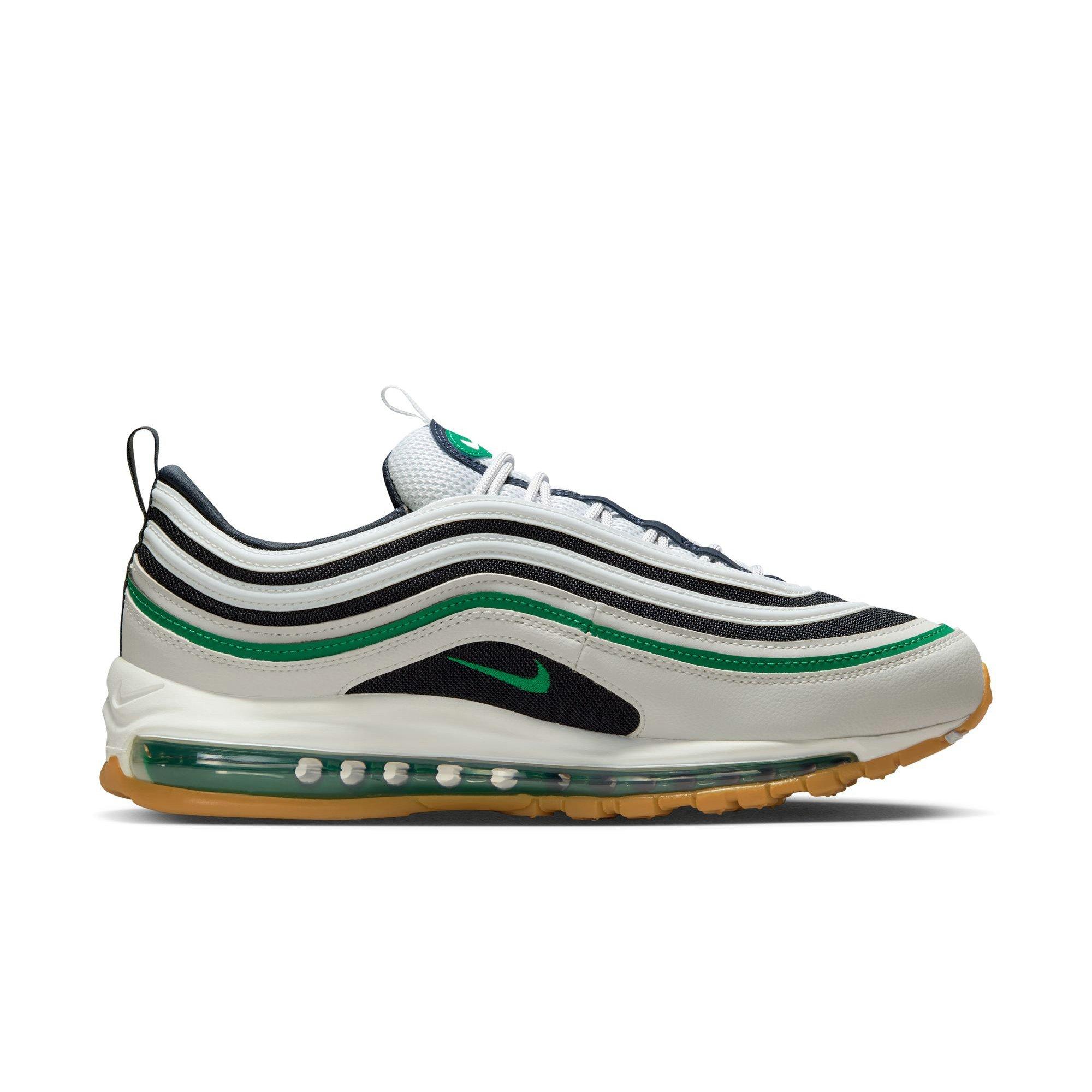 White green hotsell air max 97