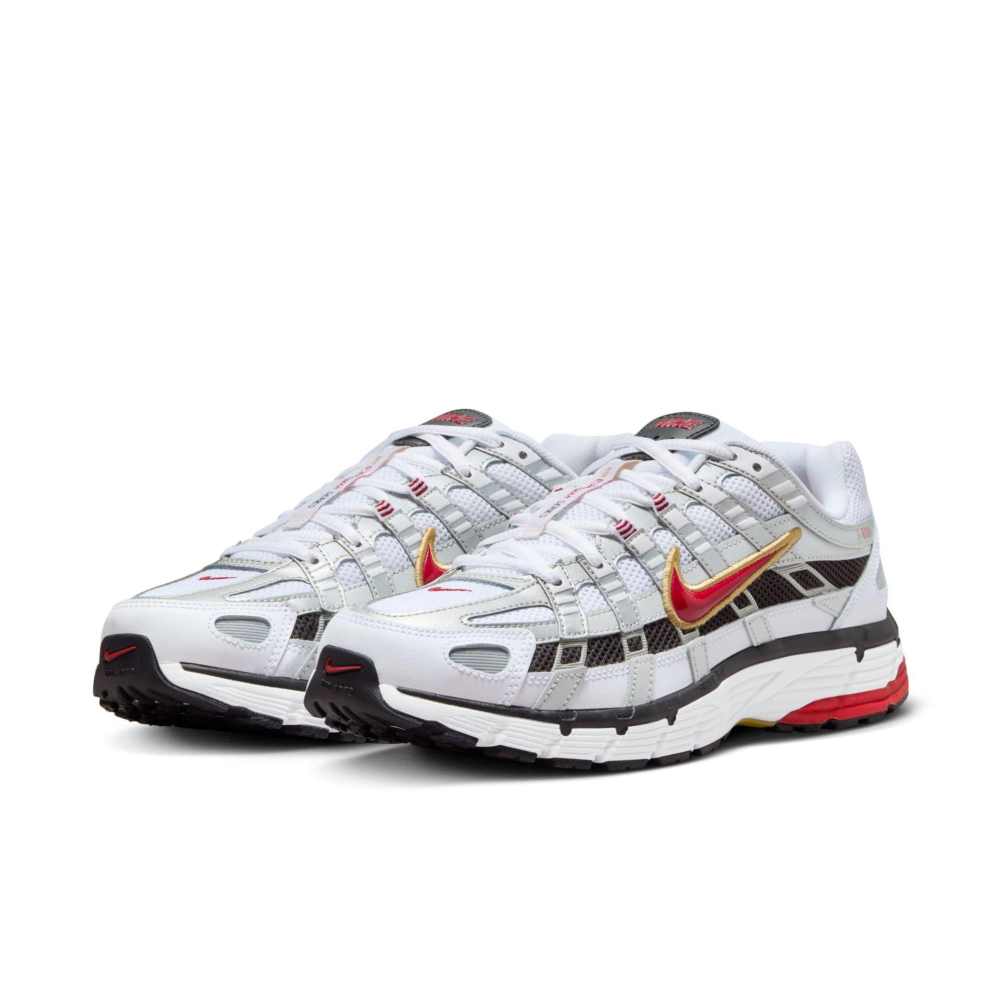 Nike P-6000 "White/Varsity Red/MTLC Platinum" Men's Shoe - WHITE/RED Thumbnail View 5