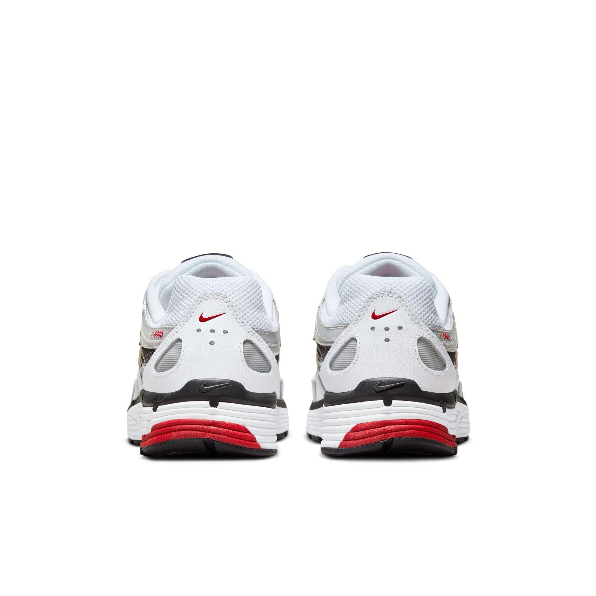 Nike P-6000 "White/Varsity Red/MTLC Platinum" Men's Shoe - WHITE/RED Thumbnail View 6