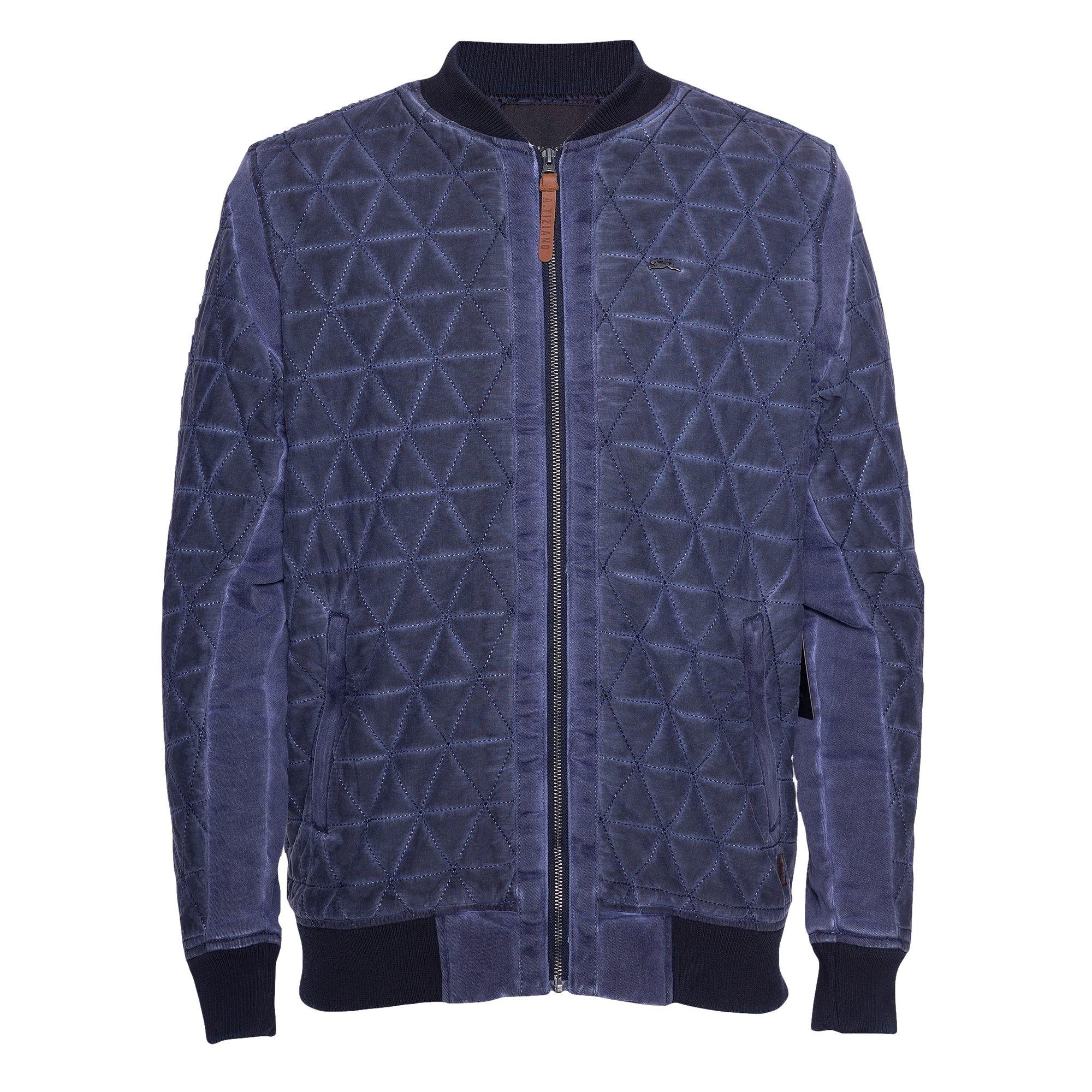 A.Tiziano Men's Brian Jacket - Indigo - NAVY