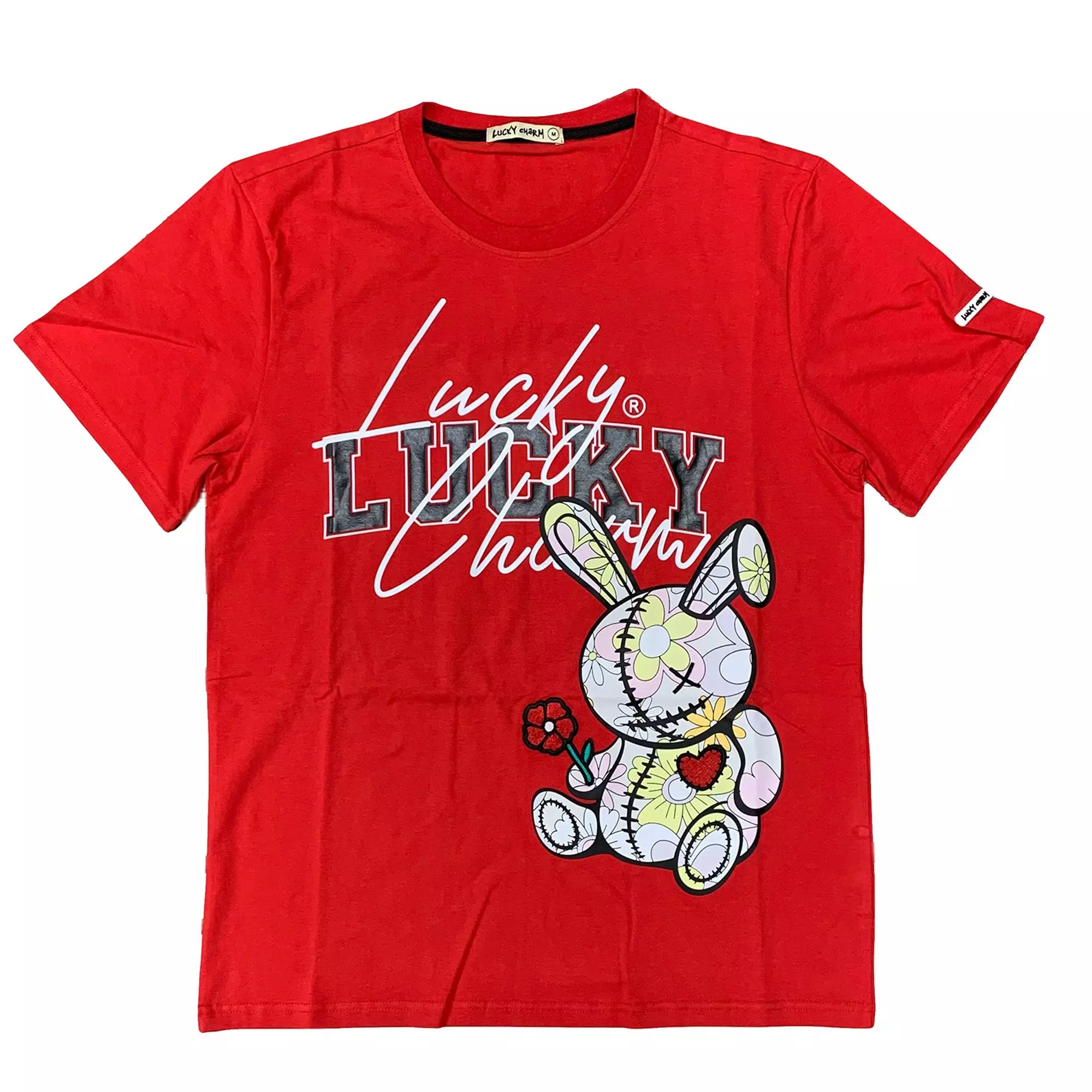 BKYS Men's Lucky Charm Flower Tee - RED