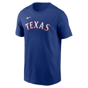 Nike Men's C. Seager Texas Rangers '24-'25 Name & Number Team Tee