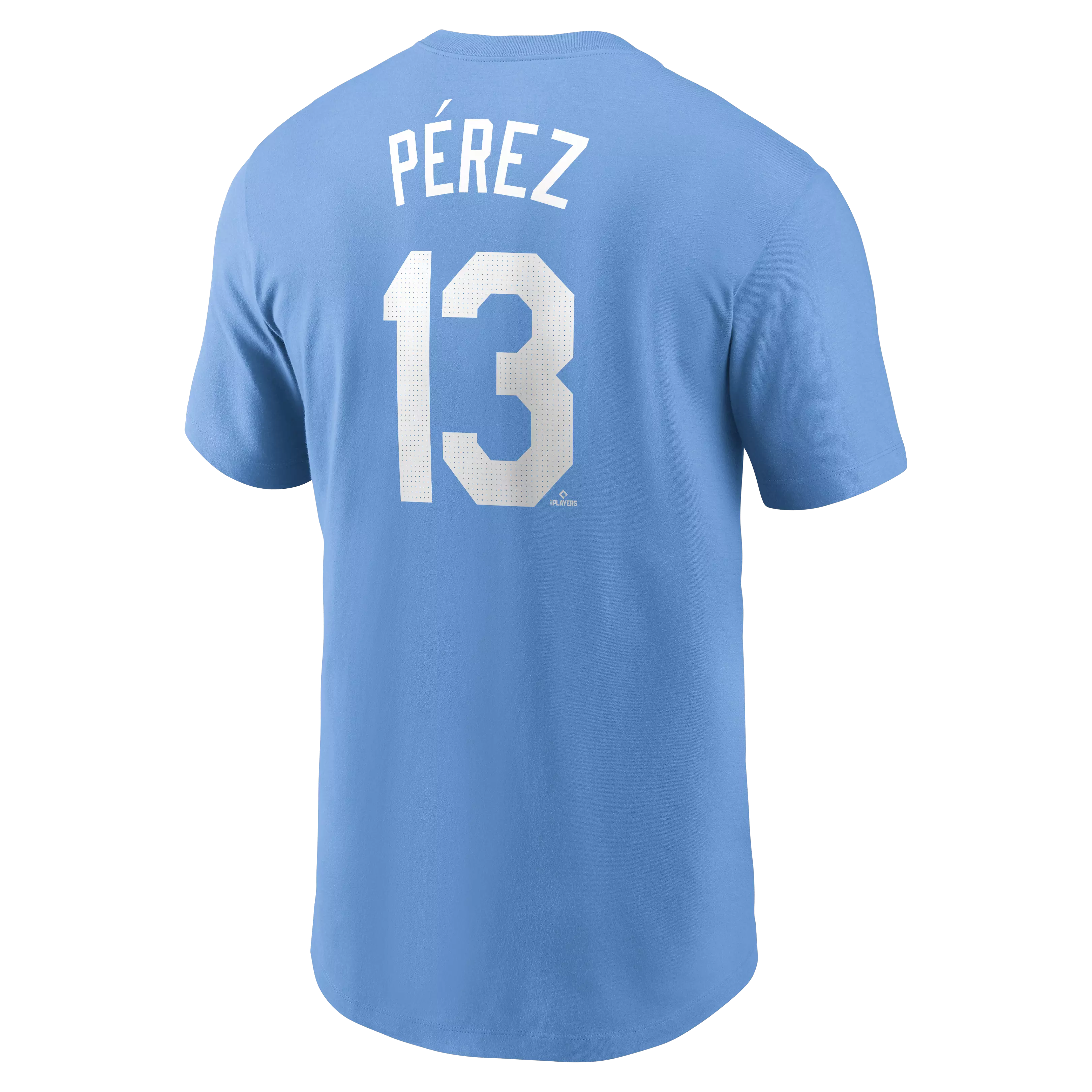 Nike Men's S. Perez Kansas City Royals '24-'25 Name & Number Team Tee - BLUE