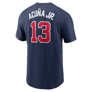 Nike Men's R. Acuna Atlanta Braves '24-'25 Name & Number Team Tee