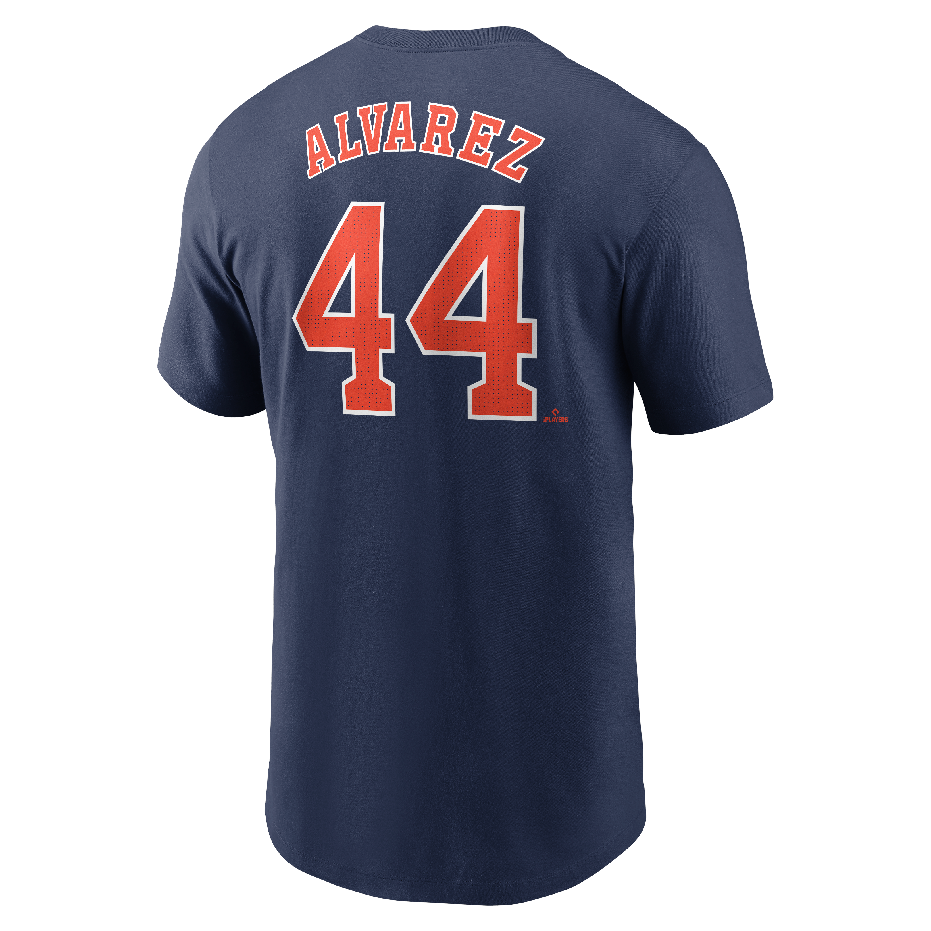 Nike Men's Y. Alvarez Houston Astros '24-'25 Name & Number Team Tee - NAVY Thumbnail View 2
