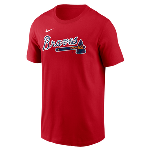 Nike Men's R. Acuna Atlanta Braves '24-'25 Name & Number Team Tee-Red
