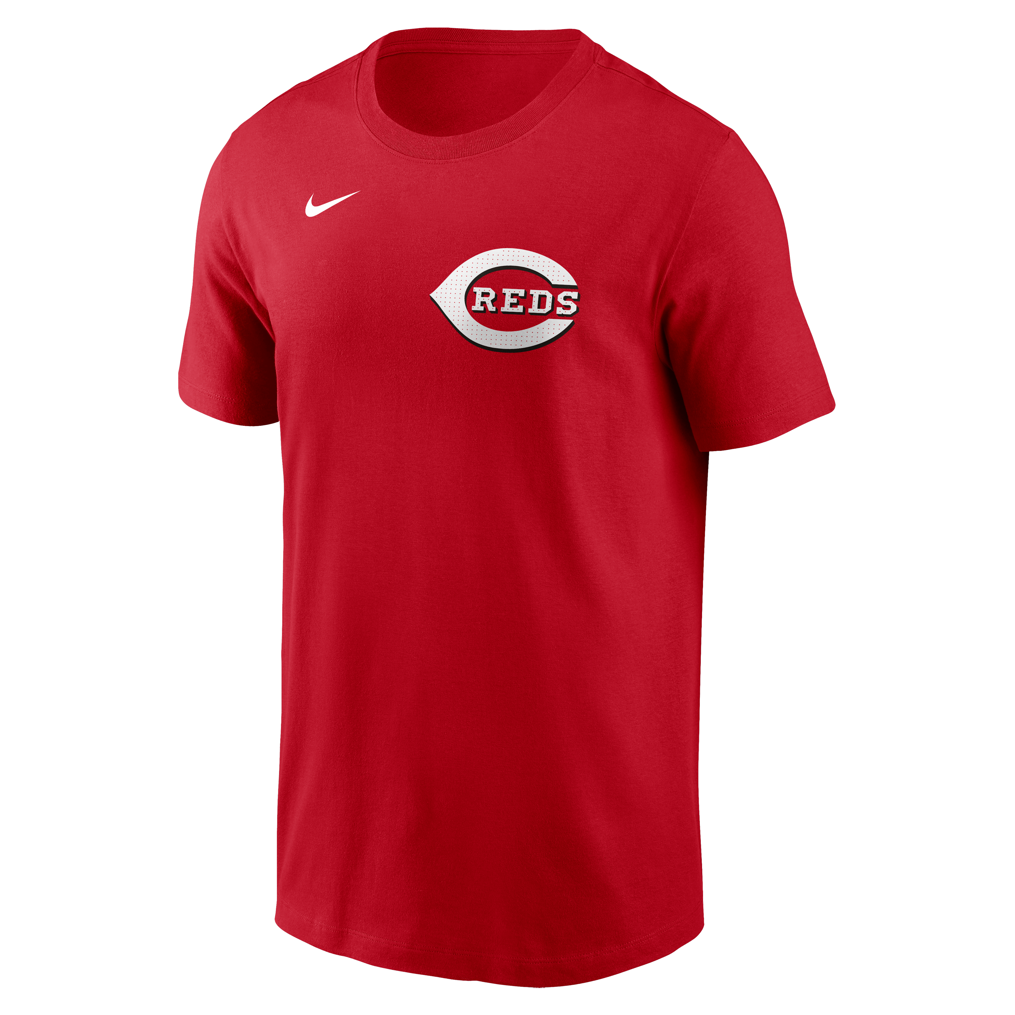 Nike Men's J. India Cincinnati Reds '24-'25 Name & Number Team Tee - RED Thumbnail View 1