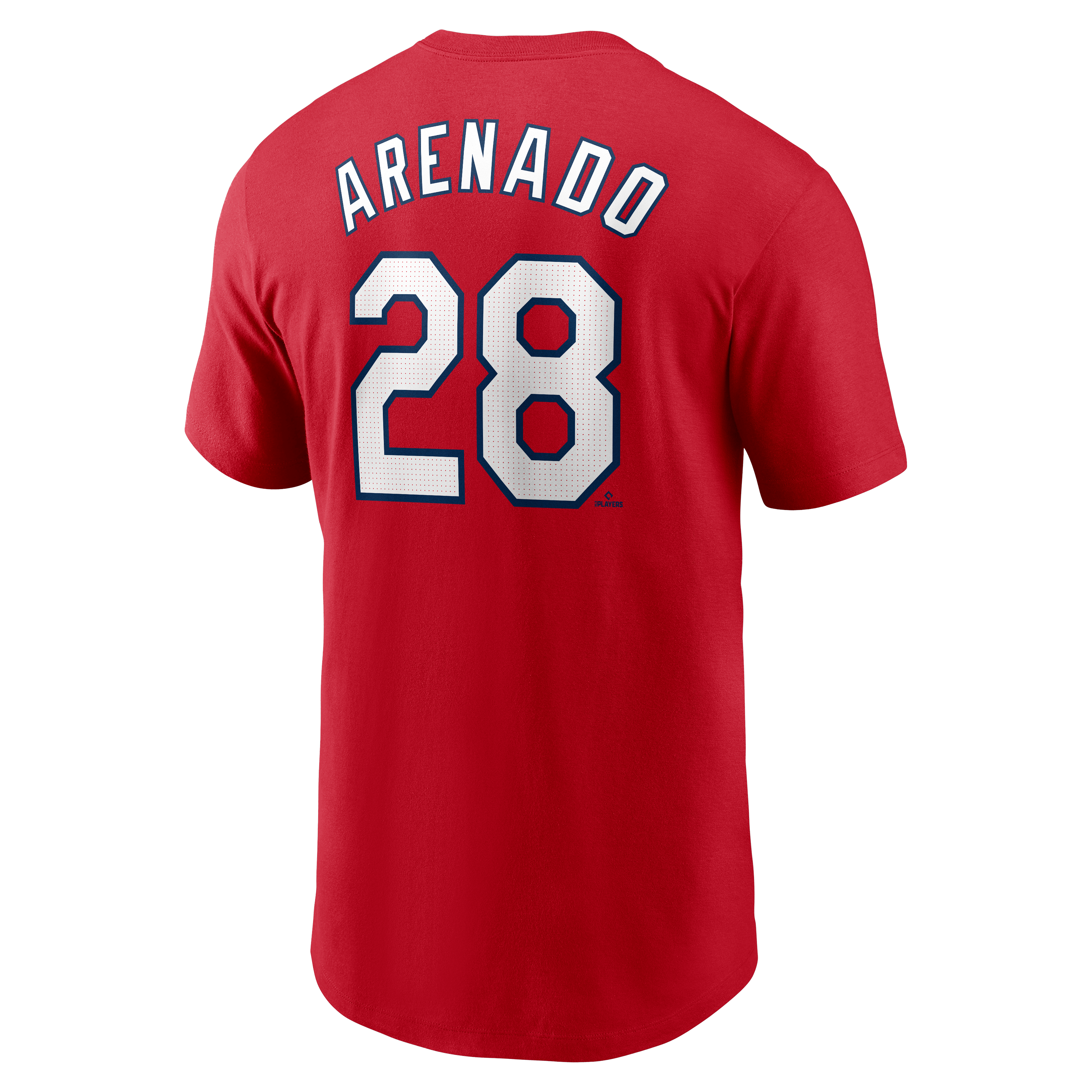 Nike Men's N. Arenado St. Louis Cardinals '24-'25 Name & Number Team Tee - RED Thumbnail View 2