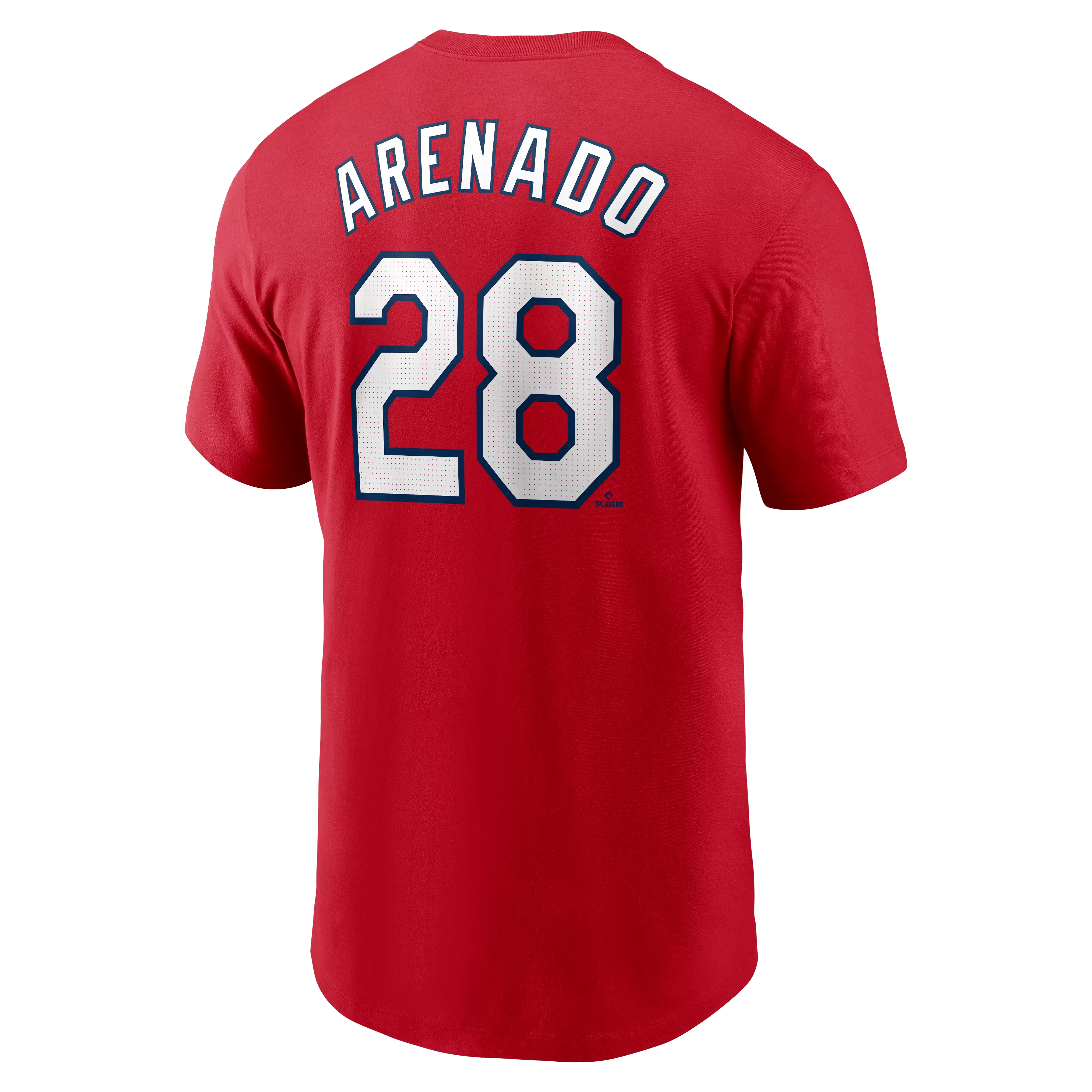 Nike Men's N. Arenado St. Louis Cardinals '24-'25 Name & Number Team Tee - RED