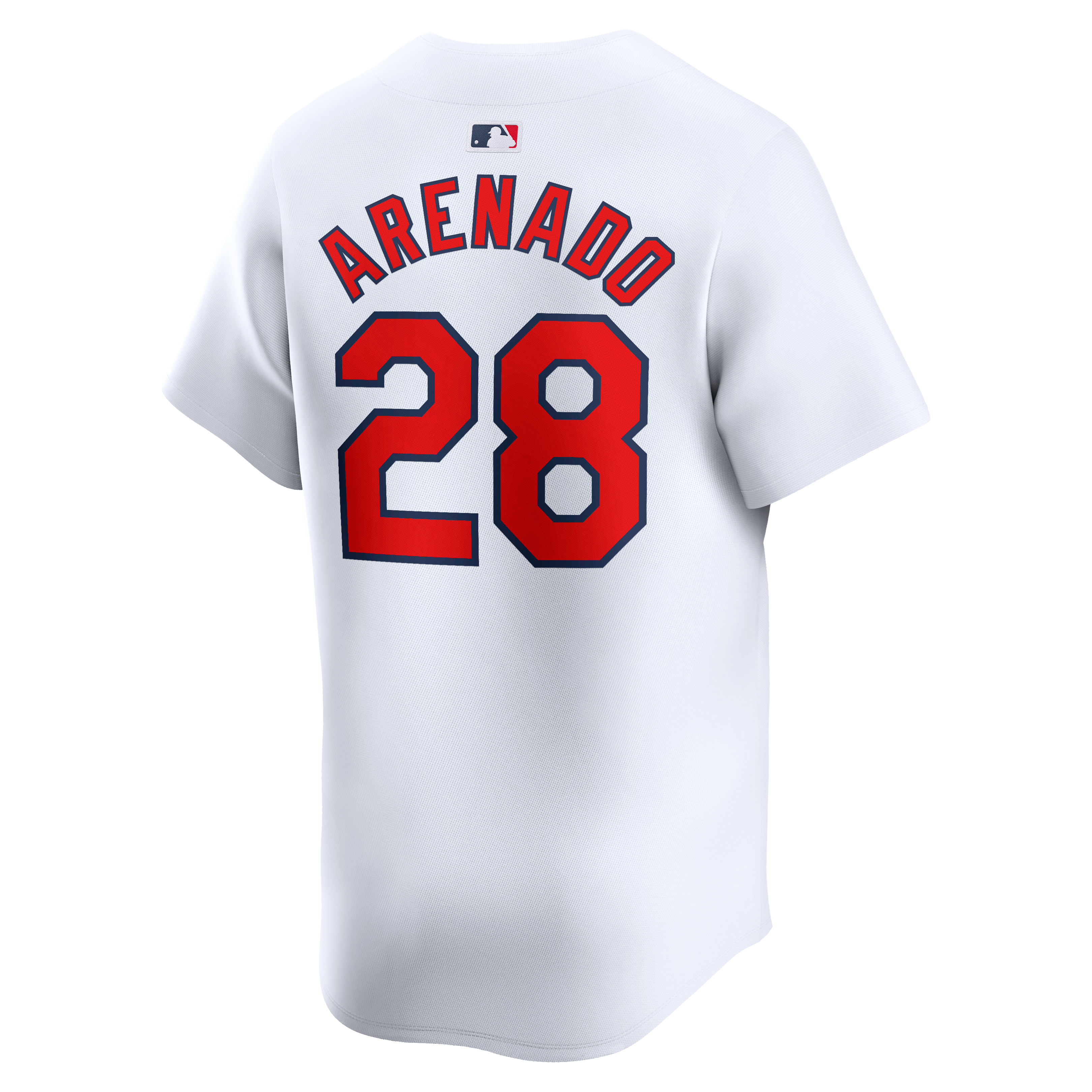 Nike Men's St. Louis Cardinals Nolan Arenado Limited MLB Jersey - WHITE Thumbnail View 3