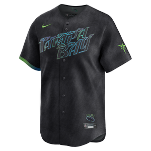 Nike Men's Tampa Bay Rays'24-'25 City Connect Limited Player Jersey-Black