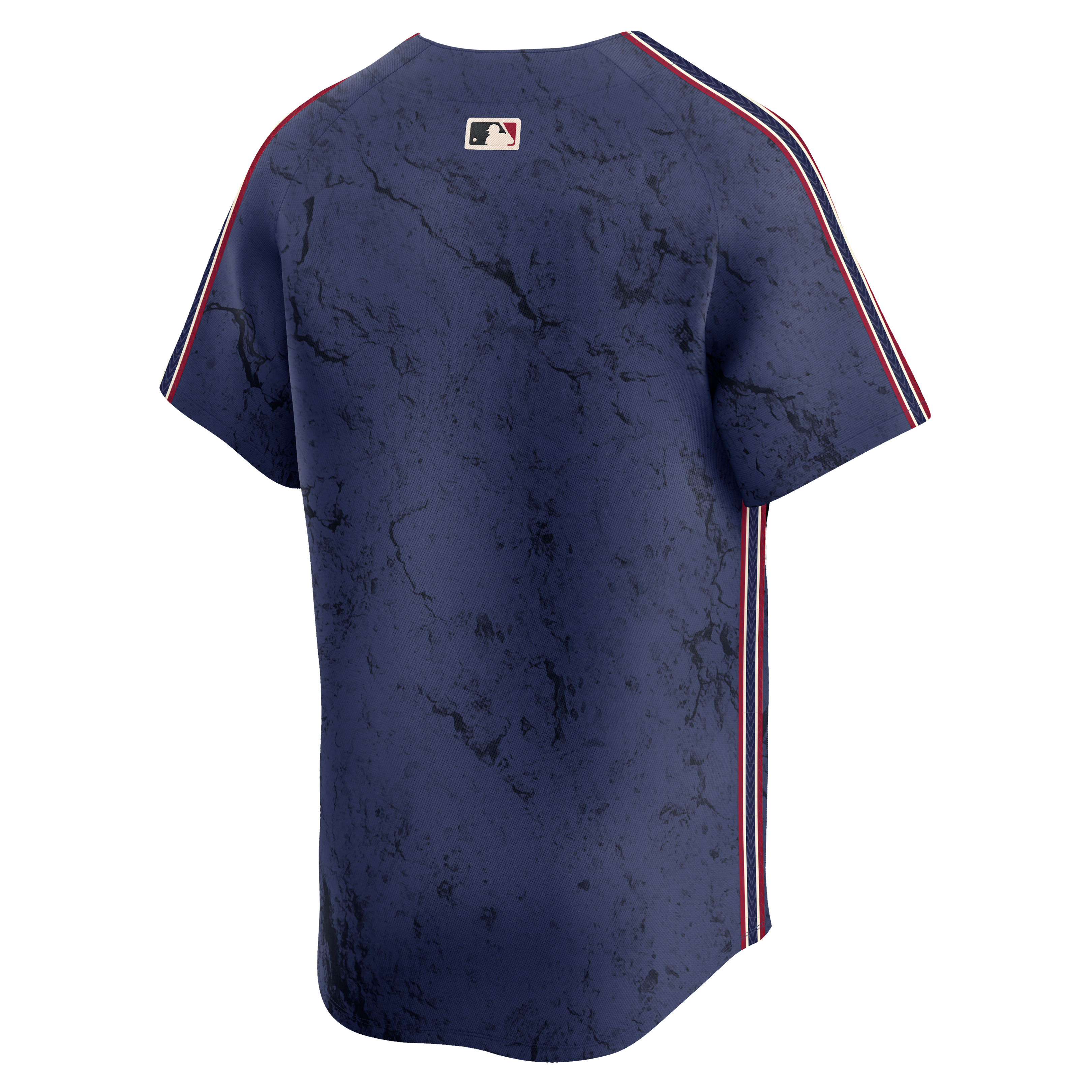 Nike Men's Cleveland Guardians '24-'25 City Connect Limited Player Jersey-Navy - NAVY Thumbnail View 2