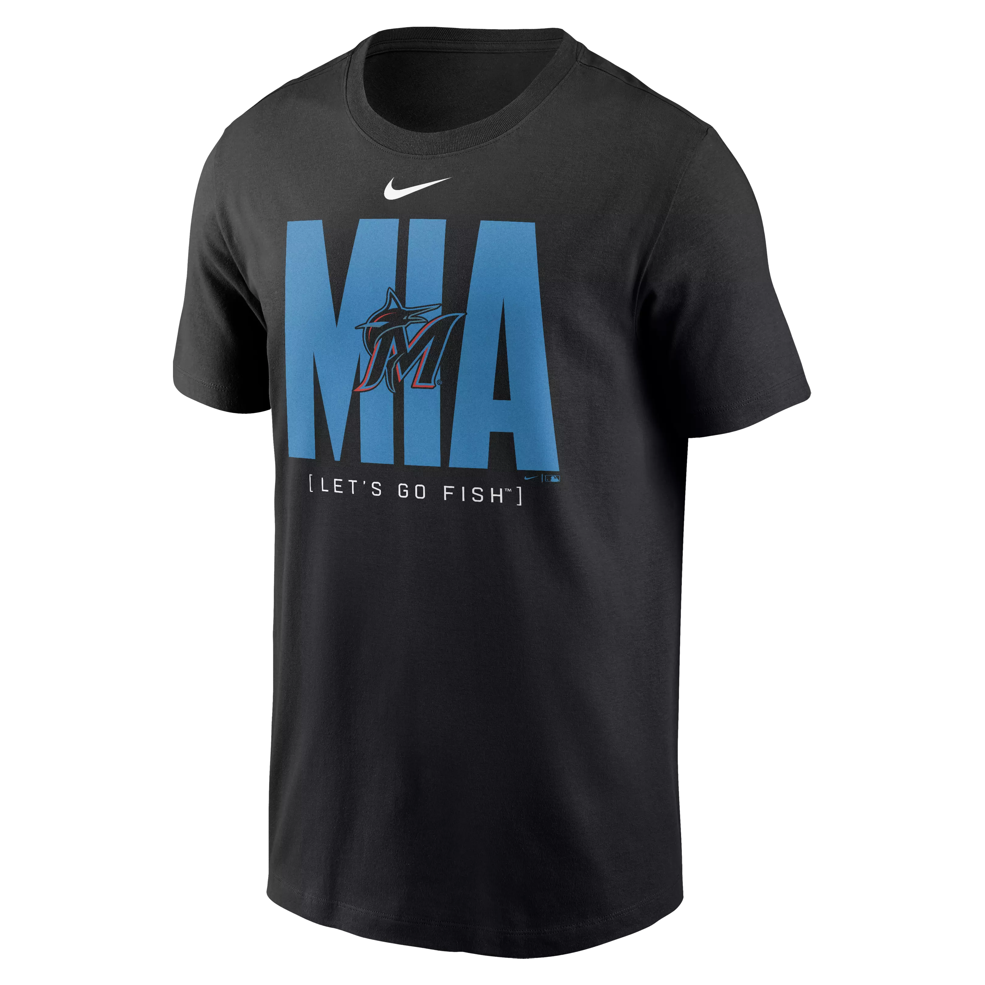 Nike Men's Miami Marlins '24-'25 Scoreboard Short Sleeve Tee - BLACK