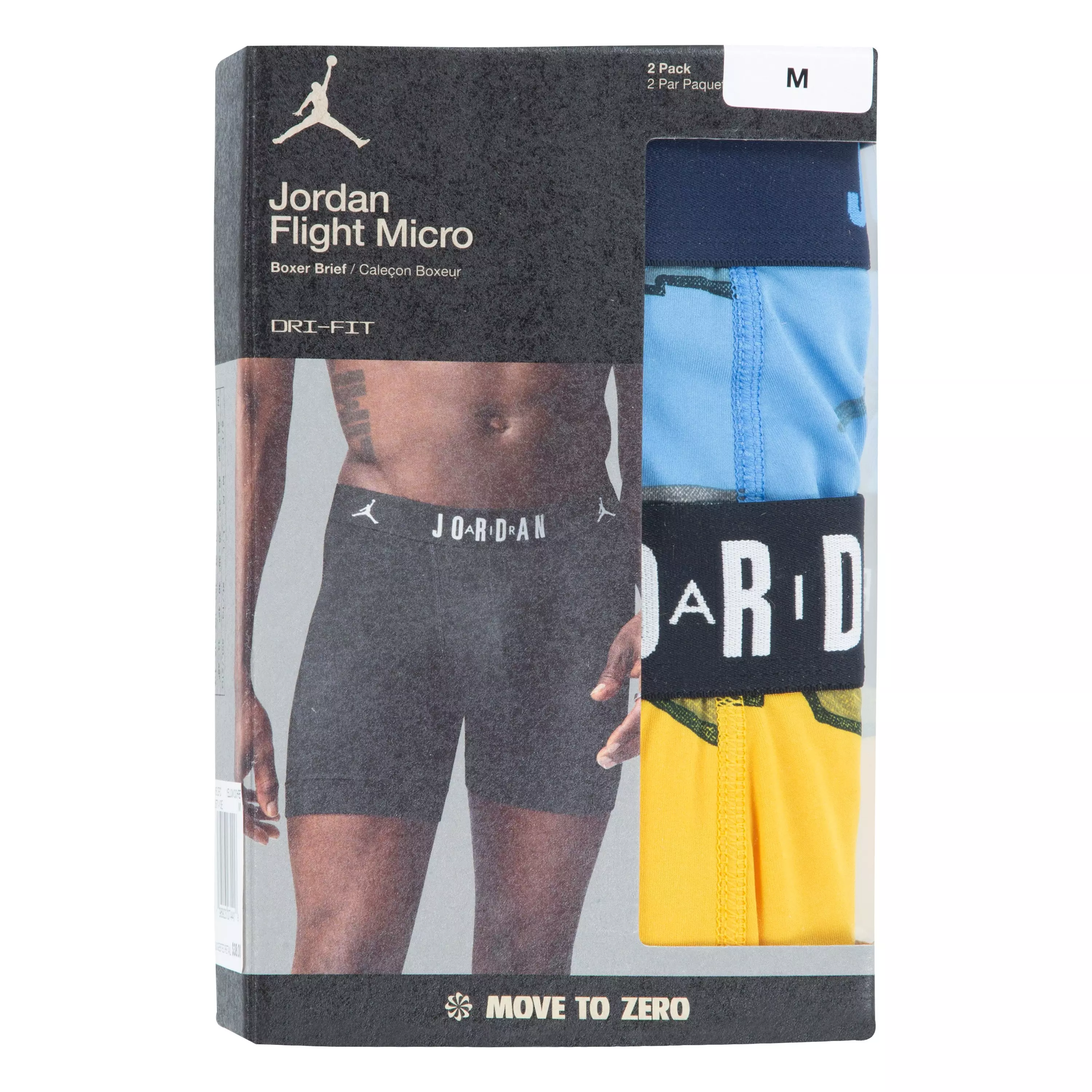 Jordan Men's Dri-FIT Flight Micro Underwear-2PK - MULTI-COLOR