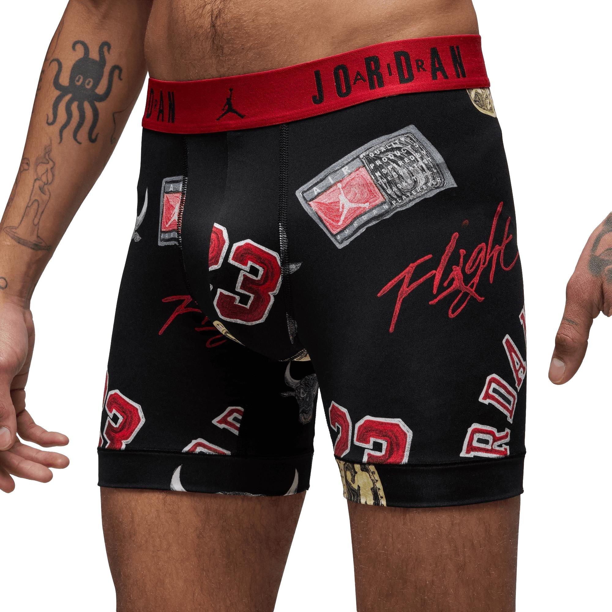 Jordan Men's Flight Polyester Essentials 2-Pack Boxer Briefs - MULTI-COLOR Thumbnail View 2