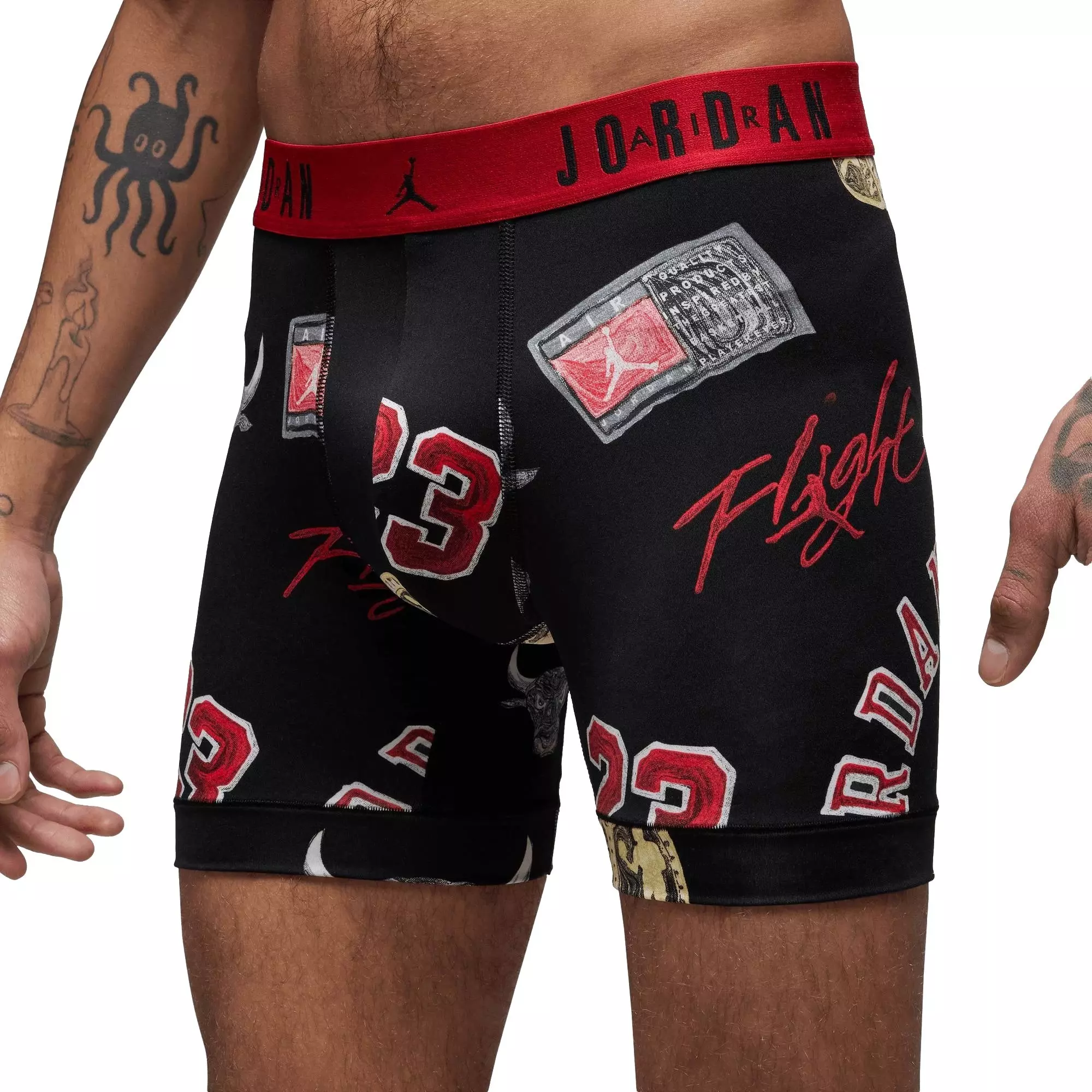 Jordan Men's Flight Polyester Essentials 2-Pack Boxer Briefs - MULTI-COLOR