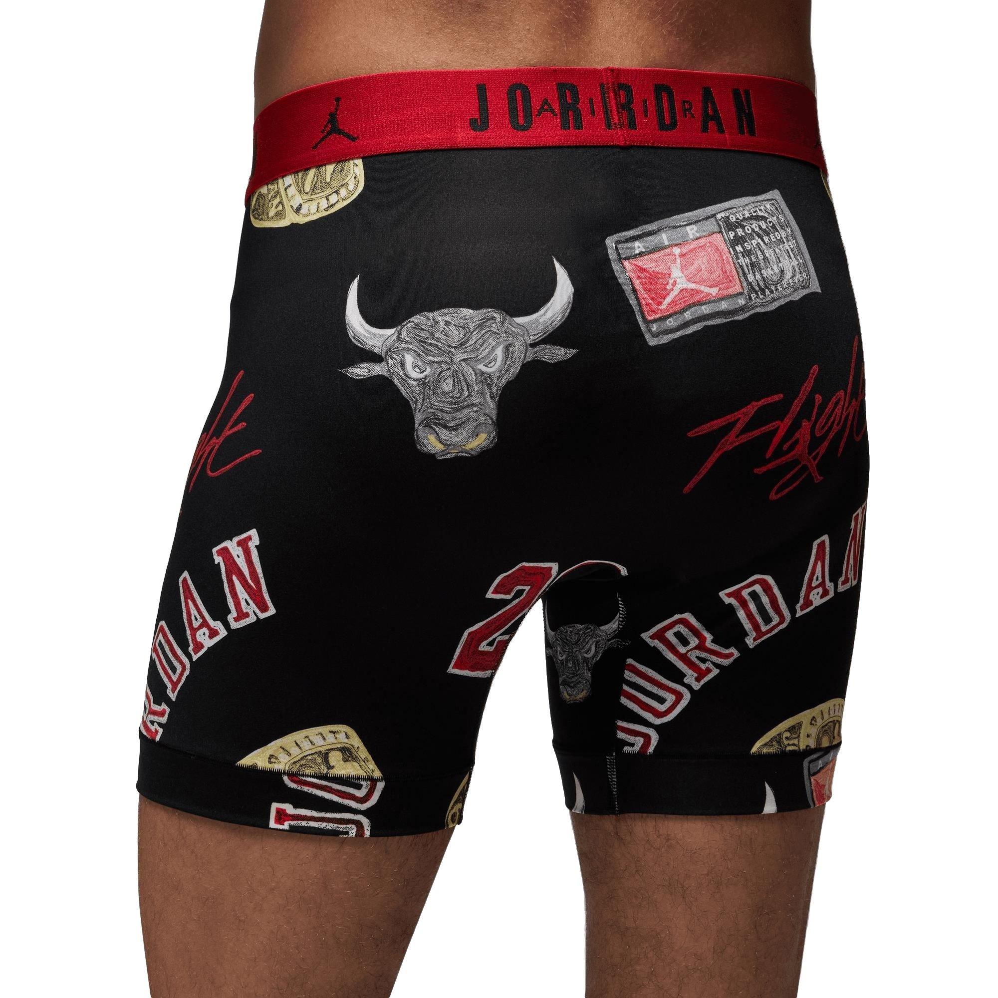 Jordan Men's Flight Polyester Essentials 2-Pack Boxer Briefs - MULTI-COLOR Thumbnail View 3