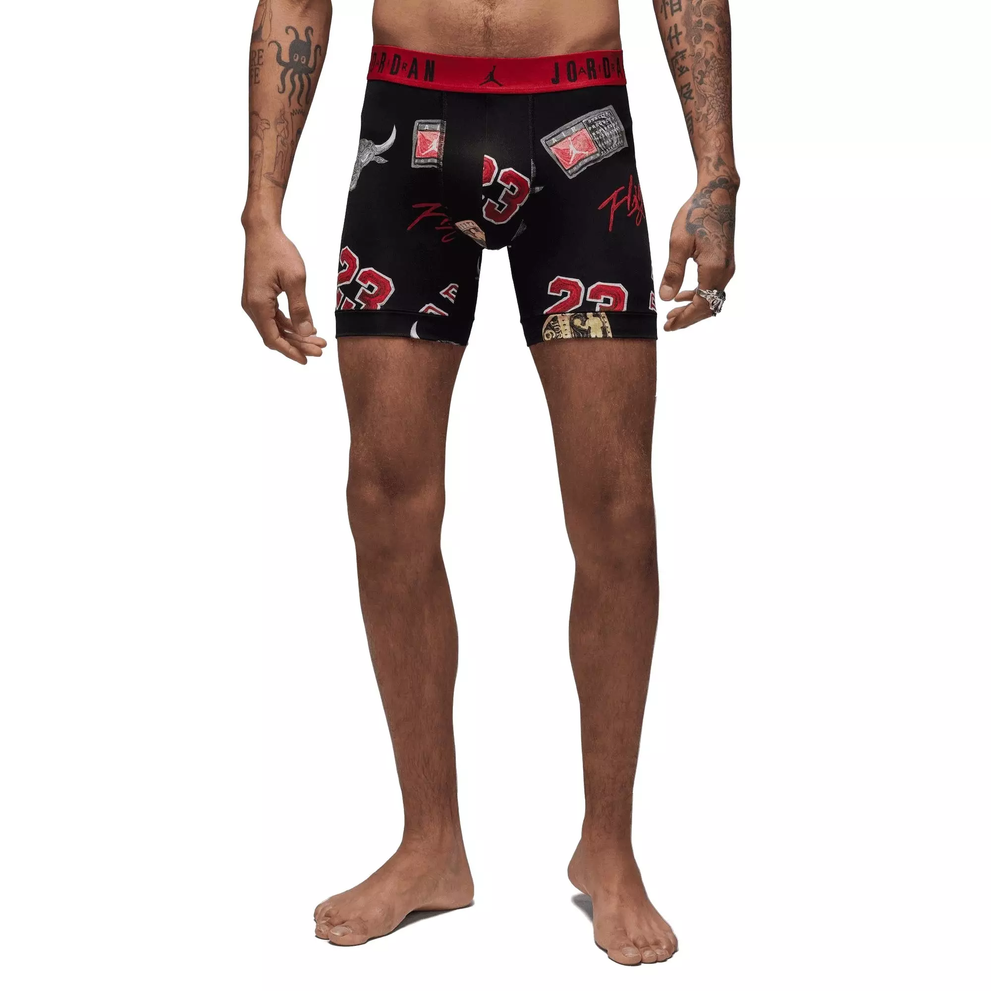 Jordan Men's Flight Polyester Essentials 2-Pack Boxer Briefs - MULTI-COLOR