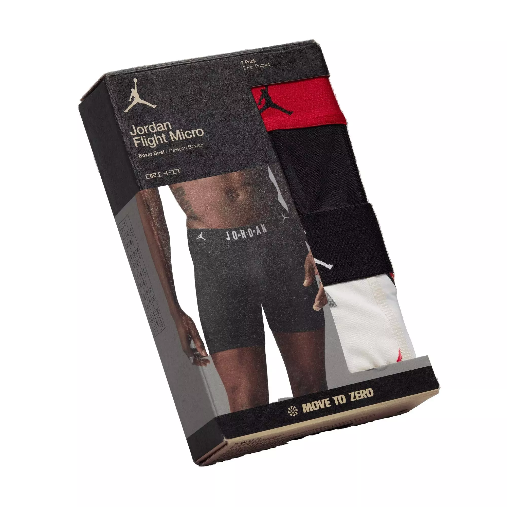 Jordan Men's Flight Polyester Essentials 2-Pack Boxer Briefs - MULTI-COLOR