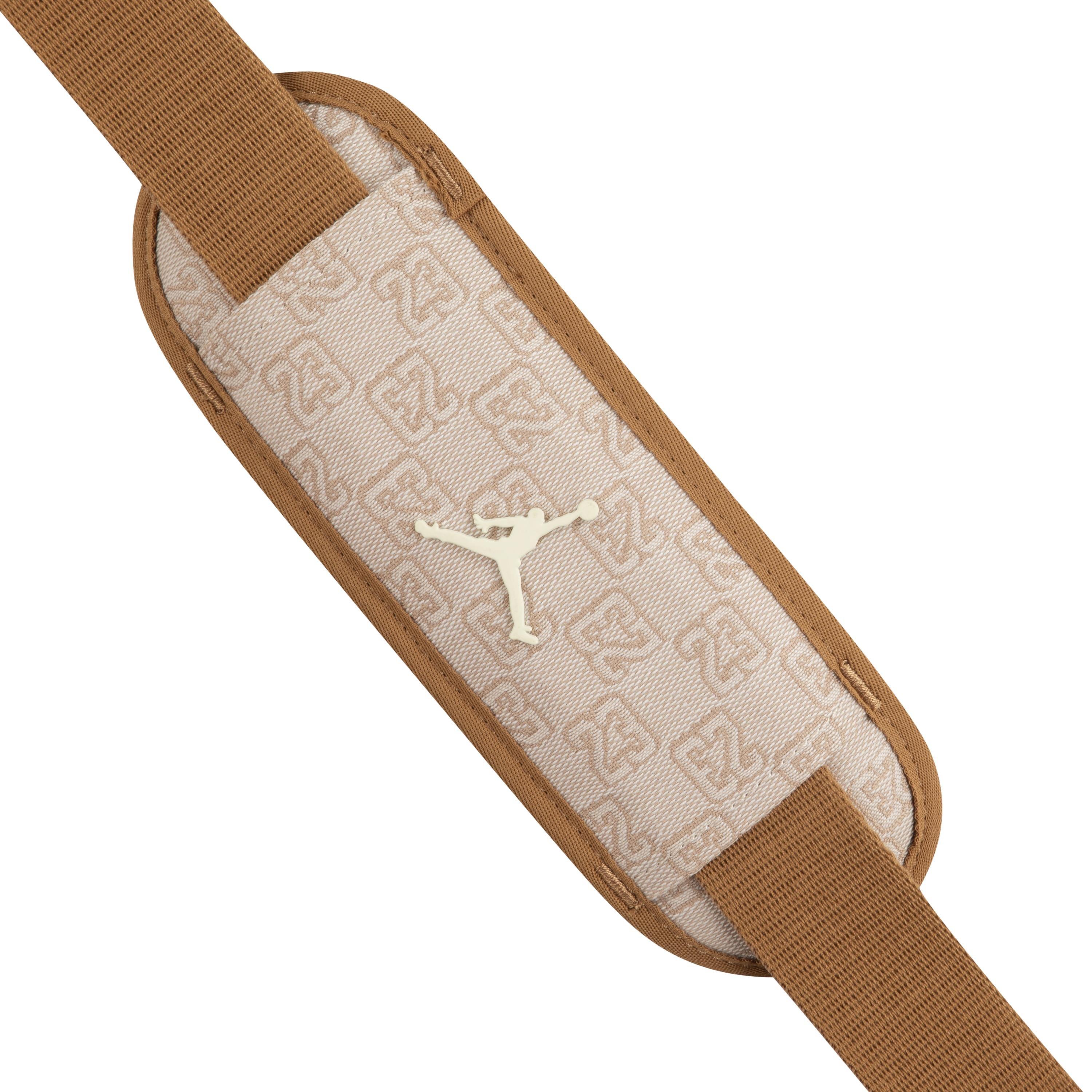 Jordan Monogram Beige Duffle Bag