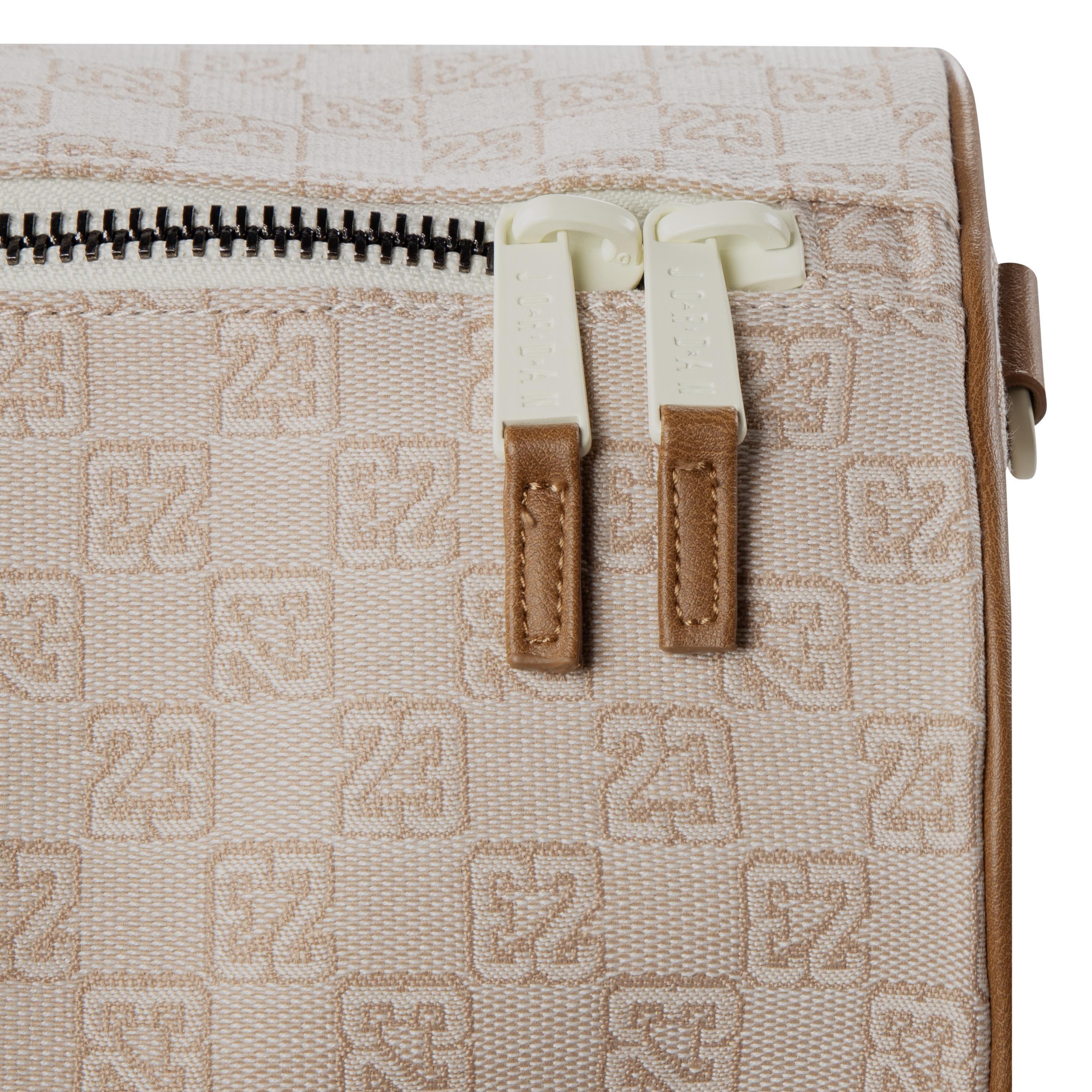 Jordan Monogram Beige Duffle Bag