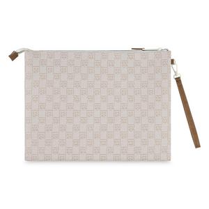 Jordan Monogram Pouch - Tan/Beige