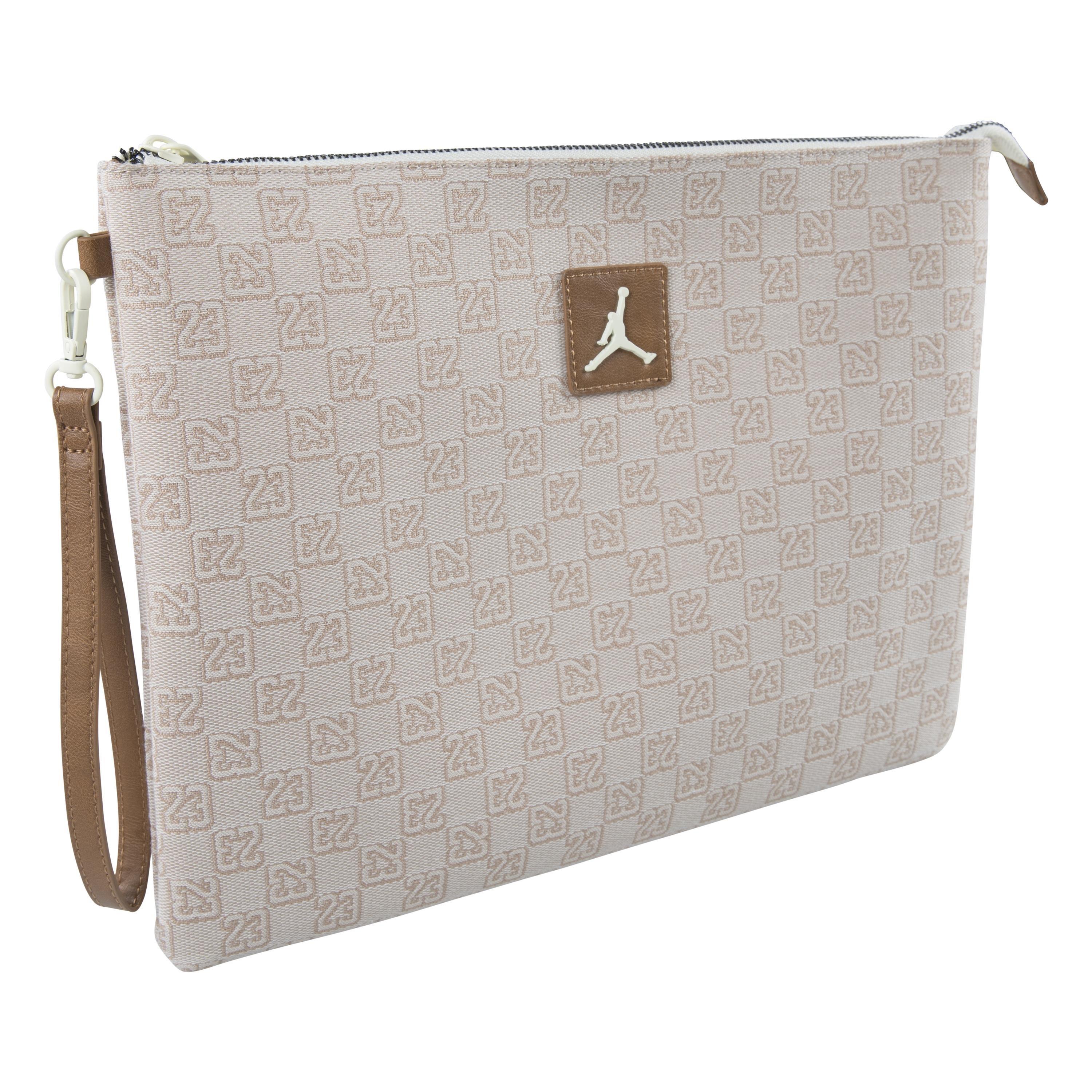 Jordan Monogram Tan/Beige Pouch