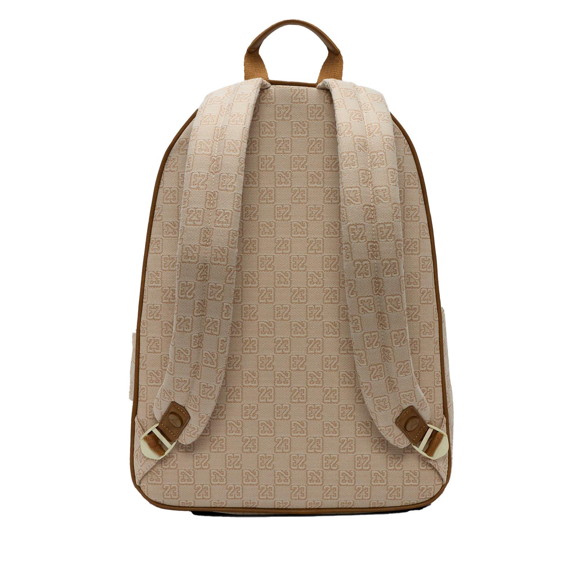 Jordan Monogram White Backpack