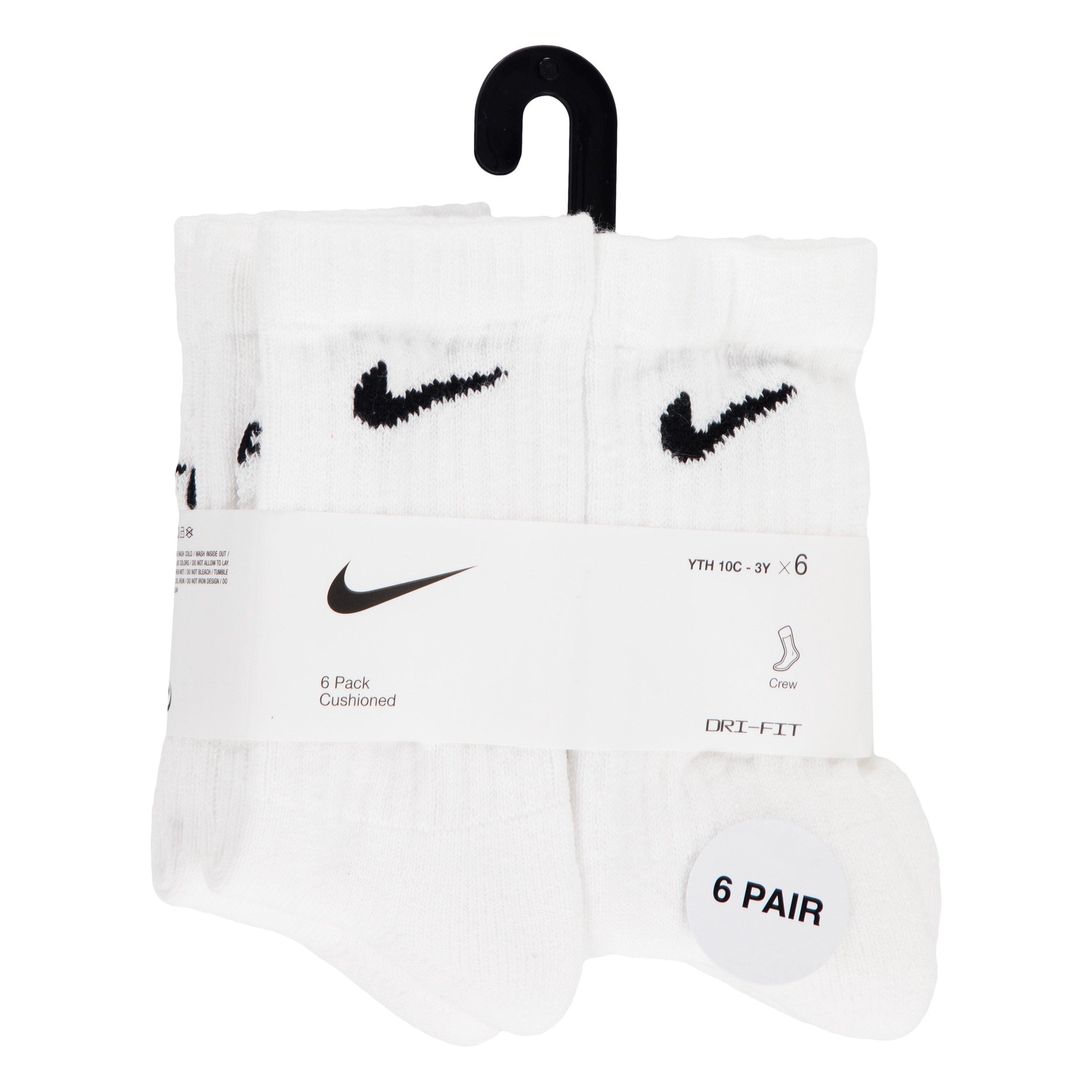 Nike Essential Little Kids' White Ankle Socks