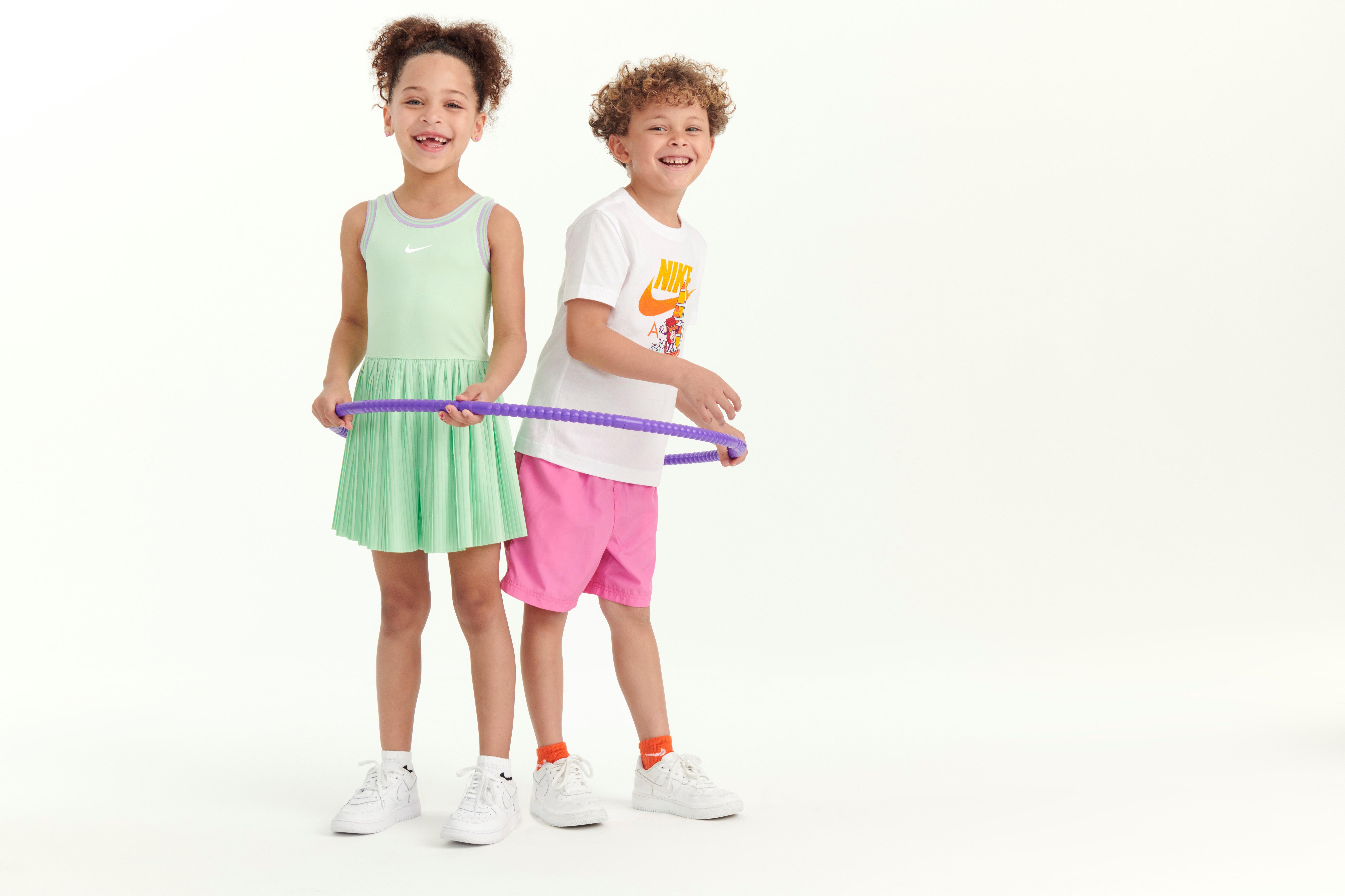 Nike Essential Little Kids' White Ankle Socks
