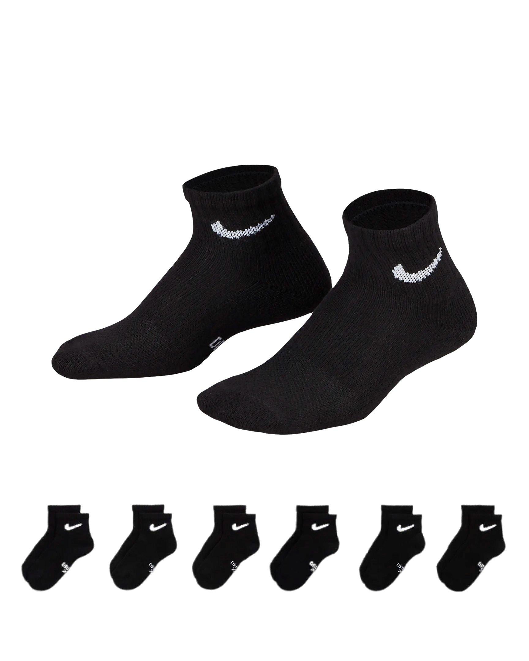 Nike Essential Ankle Little Kids' Black Socks