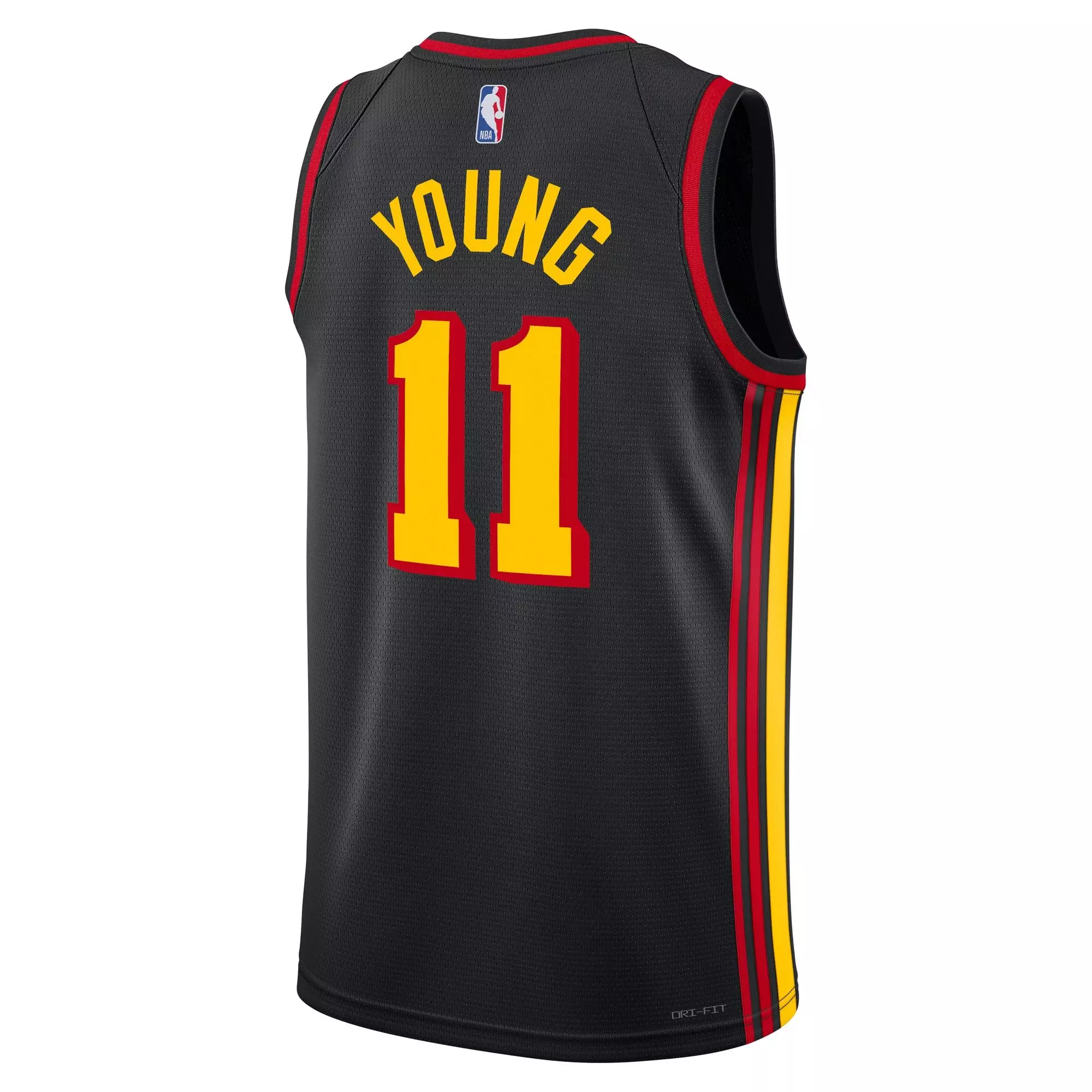 Jordan Men's Atlanta Hawks Trae Young Statement Edition Dri-FIT NBA Swingman Jersey - BLACK