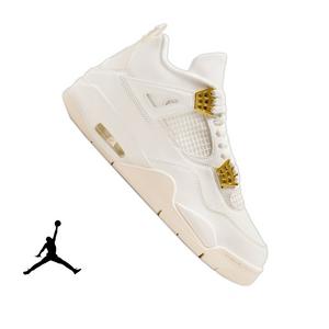 Jordan Retro 4 SE Photon Dust/Pale Vanilla/Off-White Men's Shoe - Hibbett