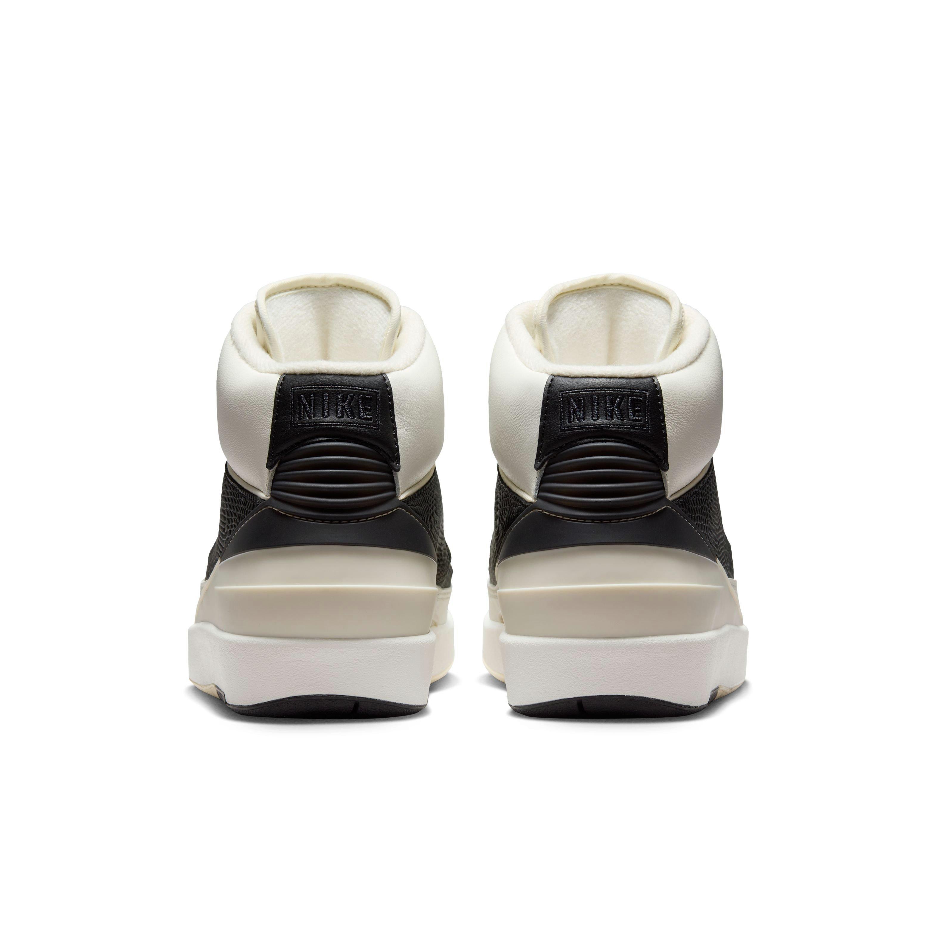 Jordan 2 Retro "Sail" Women's Shoe - SAIL/COCONUT MILK/BLACK Thumbnail View 8