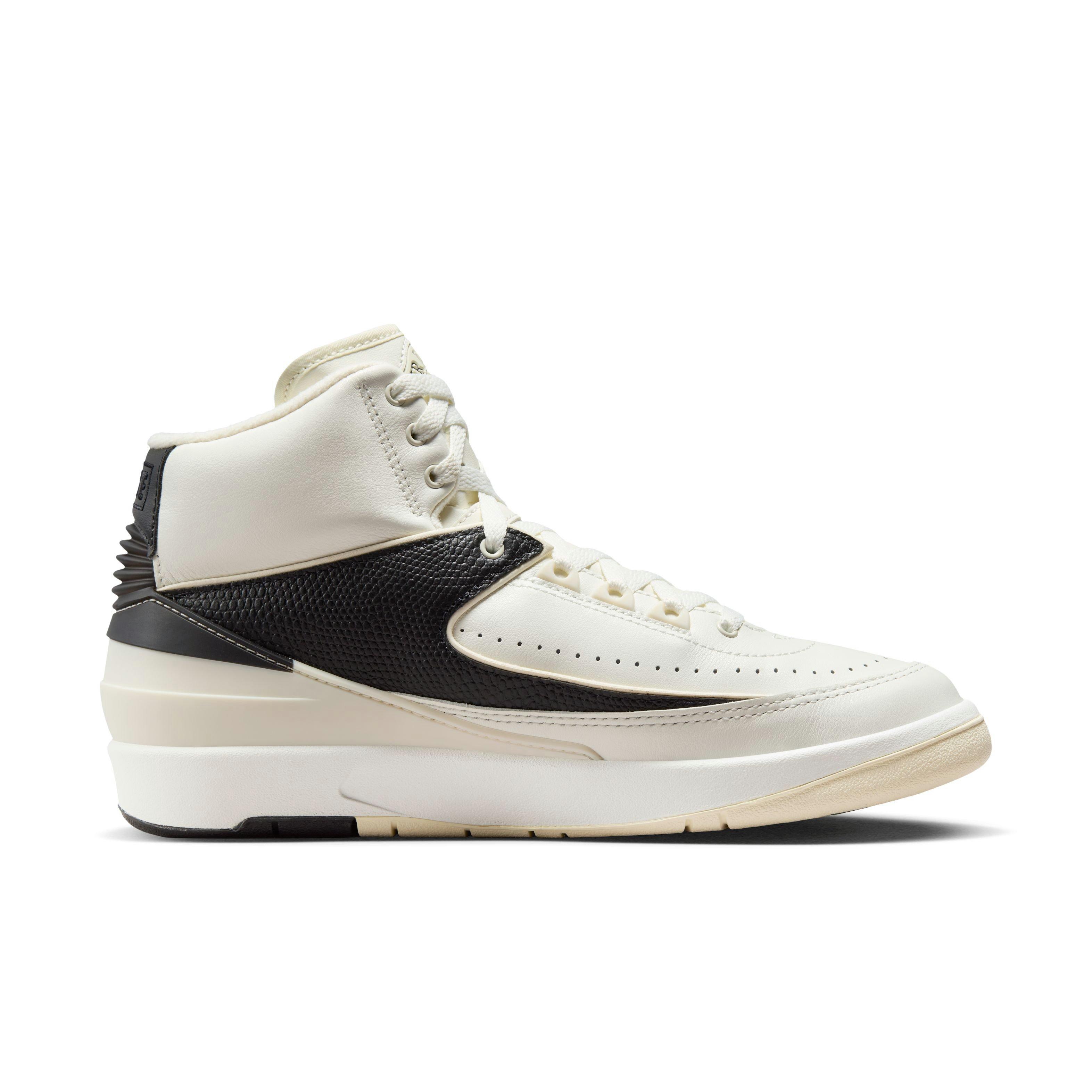 Jordan 2 Retro "Sail" Women's Shoe - SAIL/COCONUT MILK/BLACK Thumbnail View 2