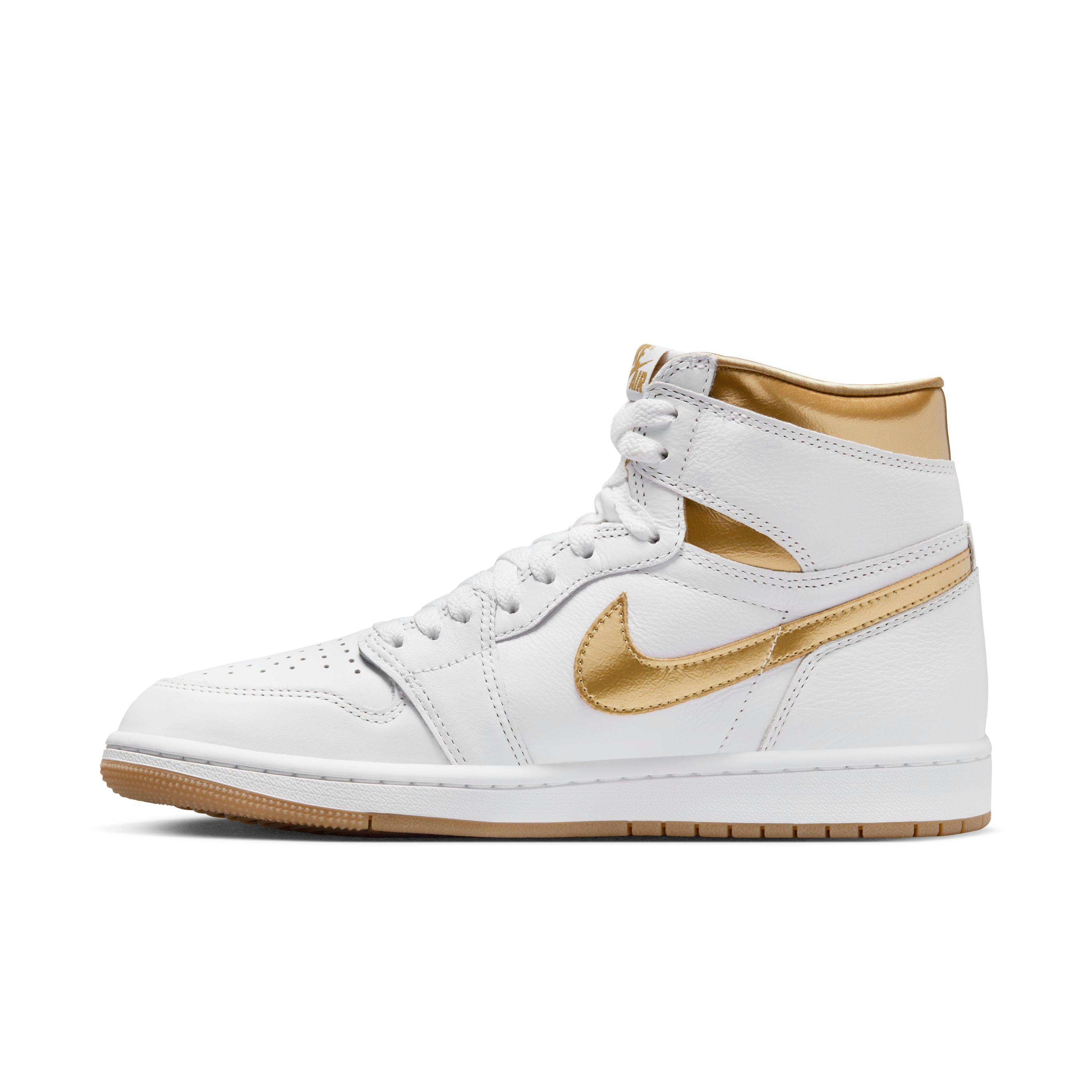 Jordan 1 Retro High OG Women's "Metallic Gold" Shoe