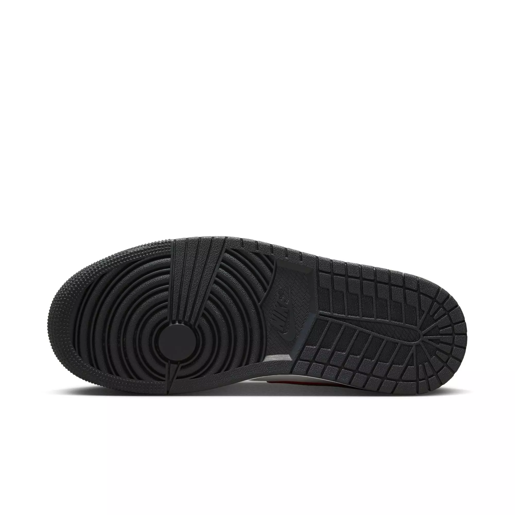 Jordan 1 Mid "Sail/Gym Red/Off Noir/White" Women's Shoe - WHITE/RED