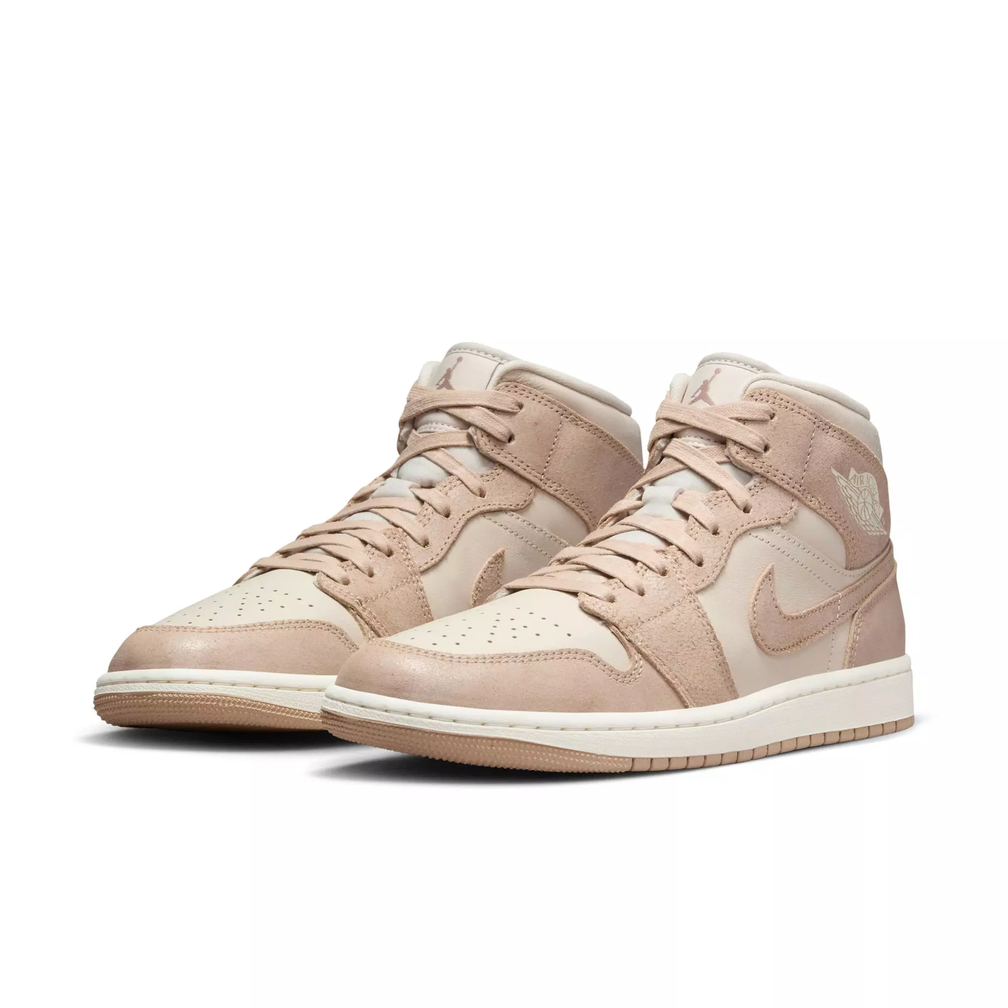 Jordan 1 Mid SE "Legend Lt Brown/Legend Md Brown/Sail" Women's Shoe - BROWN