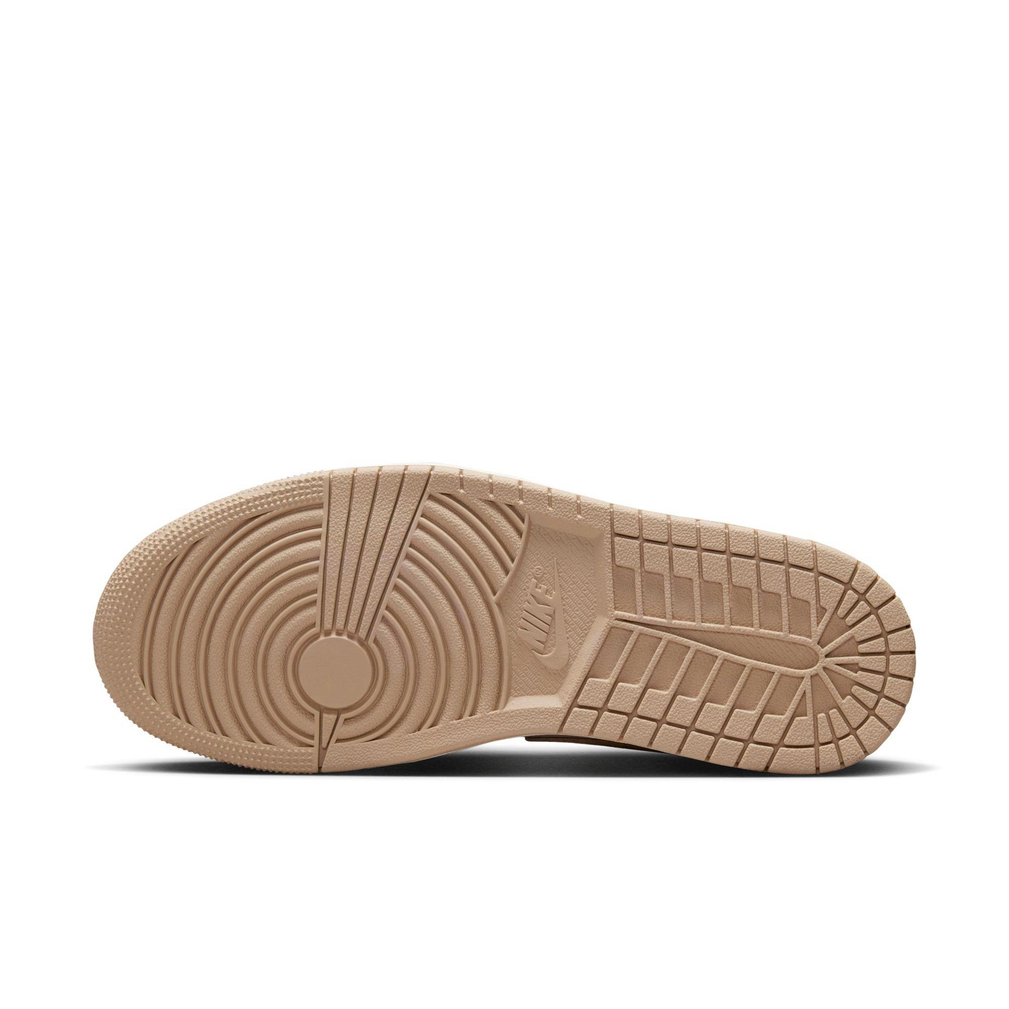 Jordan 1 Mid SE "Legend Lt Brown/Legend Md Brown/Sail" Women's Shoe - BROWN Thumbnail View 10