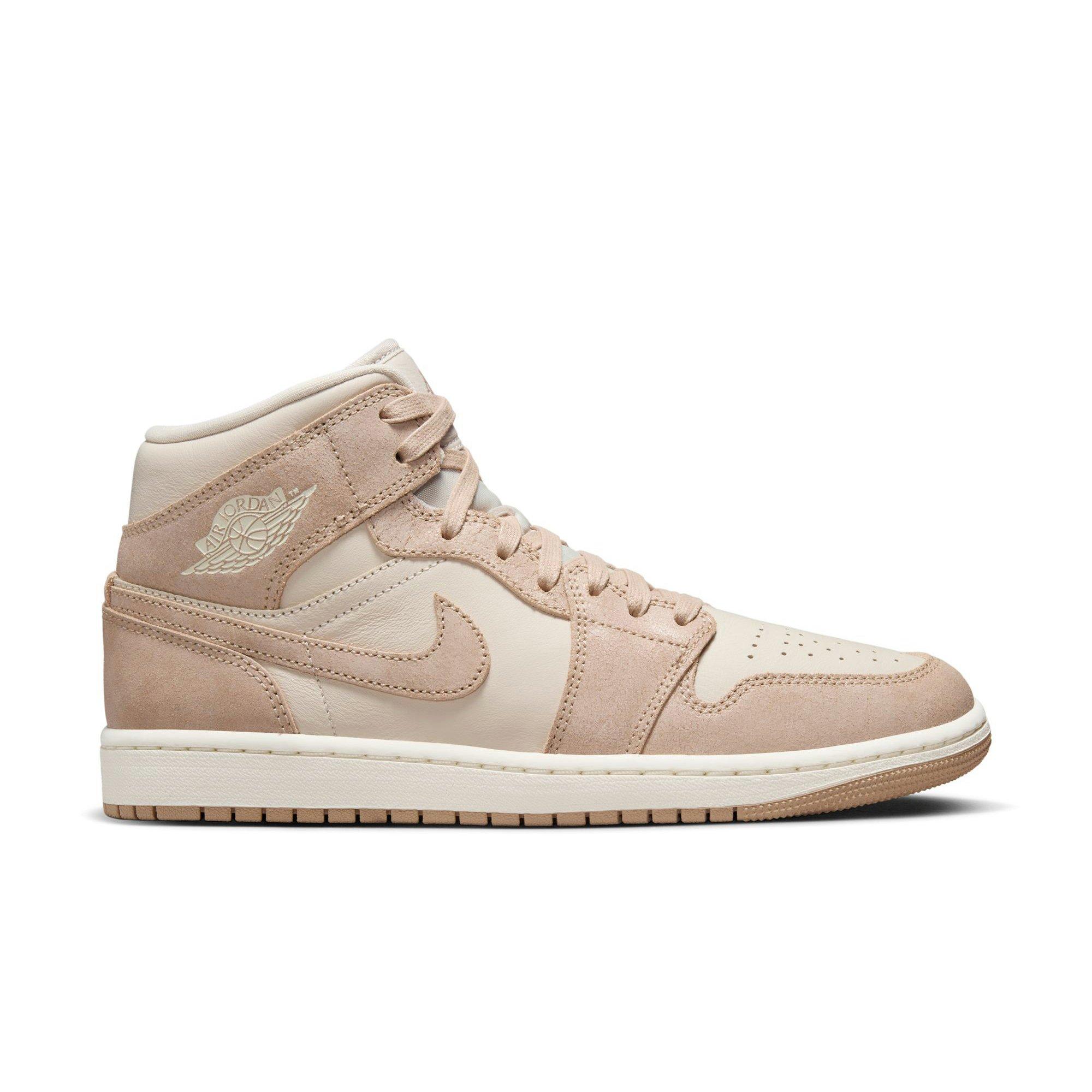 Jordan 1 Mid SE "Legend Lt Brown/Legend Md Brown/Sail" Women's Shoe - BROWN Thumbnail View 1