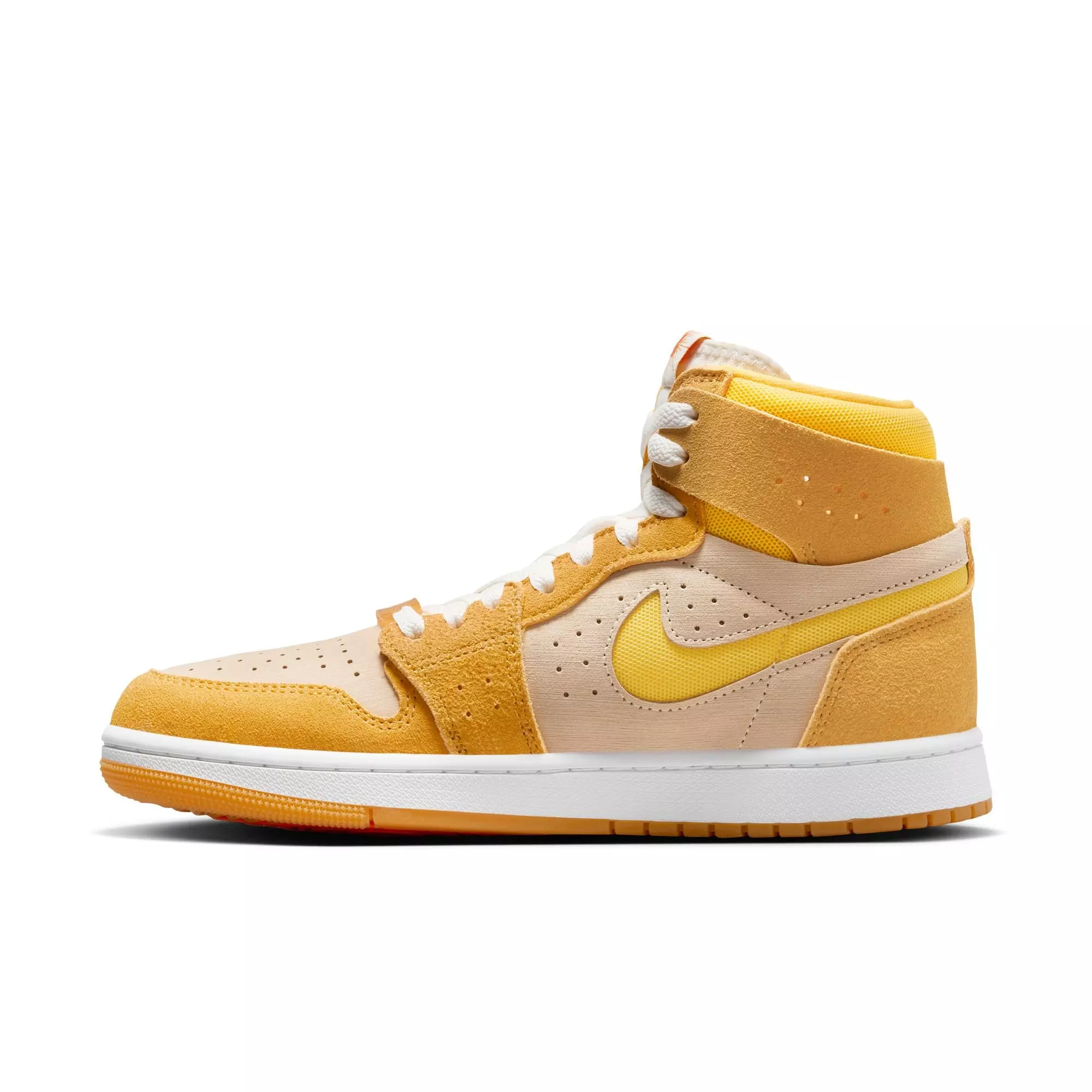 Jordan 1 Zoom Air CMFT 2 "Yellow Ochre/Tour Yellow/Pale Vanilla" Women's Shoe - YELLOW
