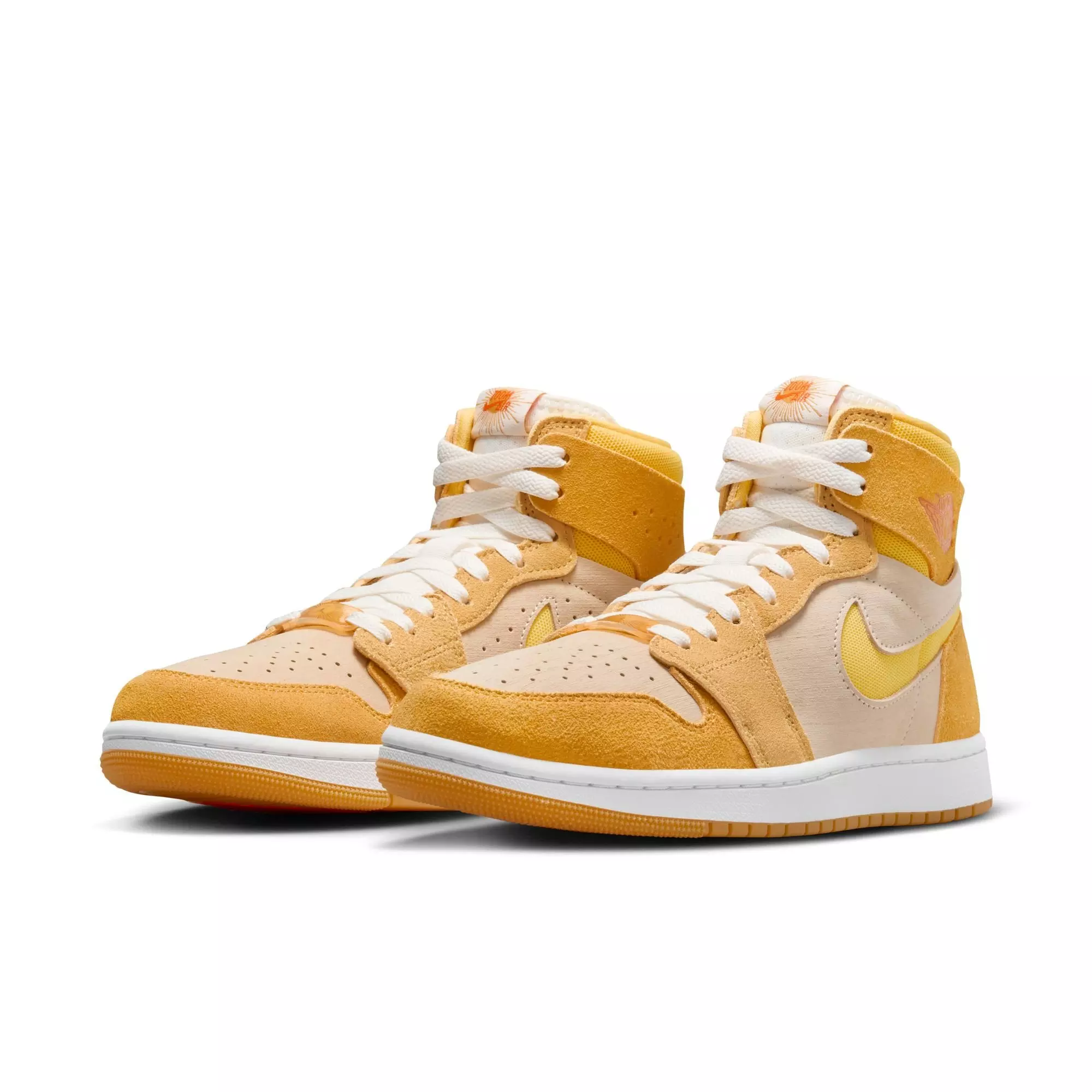 Jordan 1 Zoom Air CMFT 2 "Yellow Ochre/Tour Yellow/Pale Vanilla" Women's Shoe - YELLOW