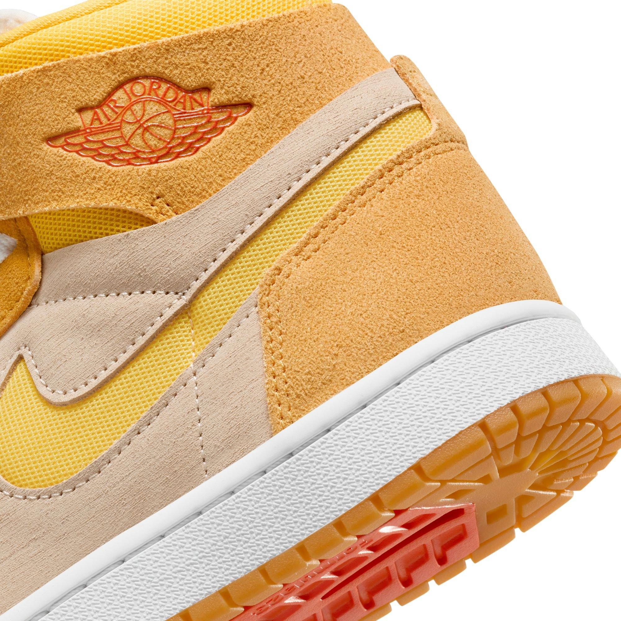 Jordan 1 Zoom Air CMFT 2 "Yellow Ochre/Tour Yellow/Pale Vanilla" Women's Shoe - YELLOW Thumbnail View 7