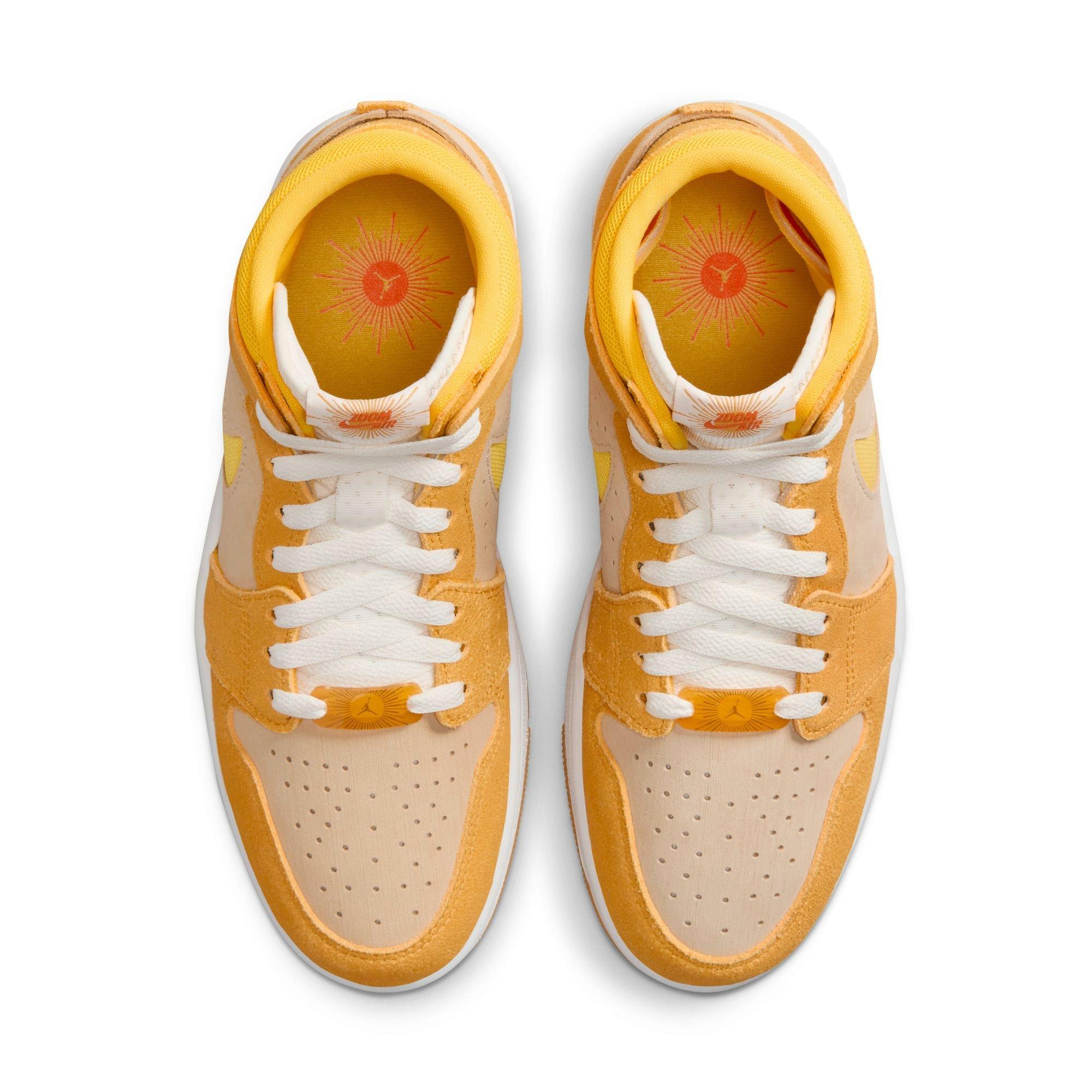 Jordan 1 Zoom Air CMFT 2 "Yellow Ochre/Tour Yellow/Pale Vanilla" Women's Shoe - YELLOW Thumbnail View 8