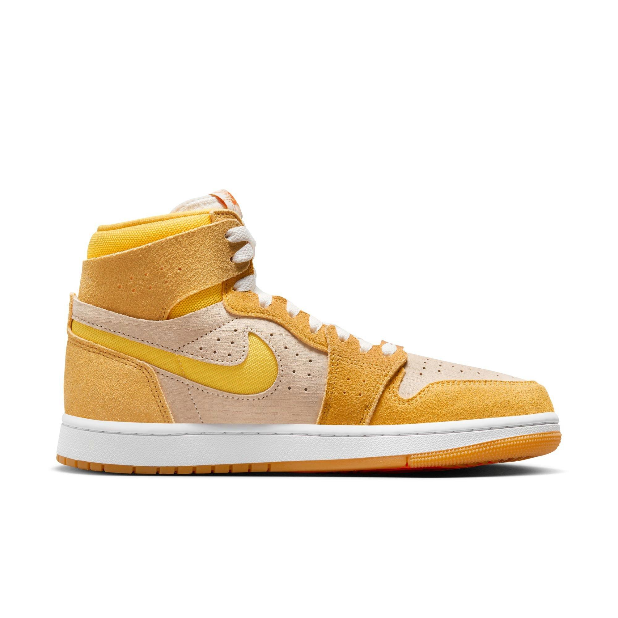 Jordan 1 Zoom Air CMFT 2 "Yellow Ochre/Tour Yellow/Pale Vanilla" Women's Shoe - YELLOW Thumbnail View 2